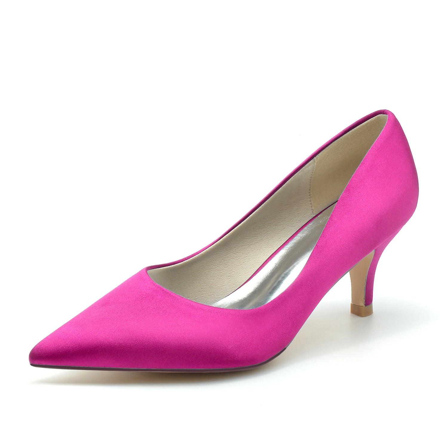 Stiletto Heel 6cm Silk-Like Shoes CK0222 - COCOMELODY
