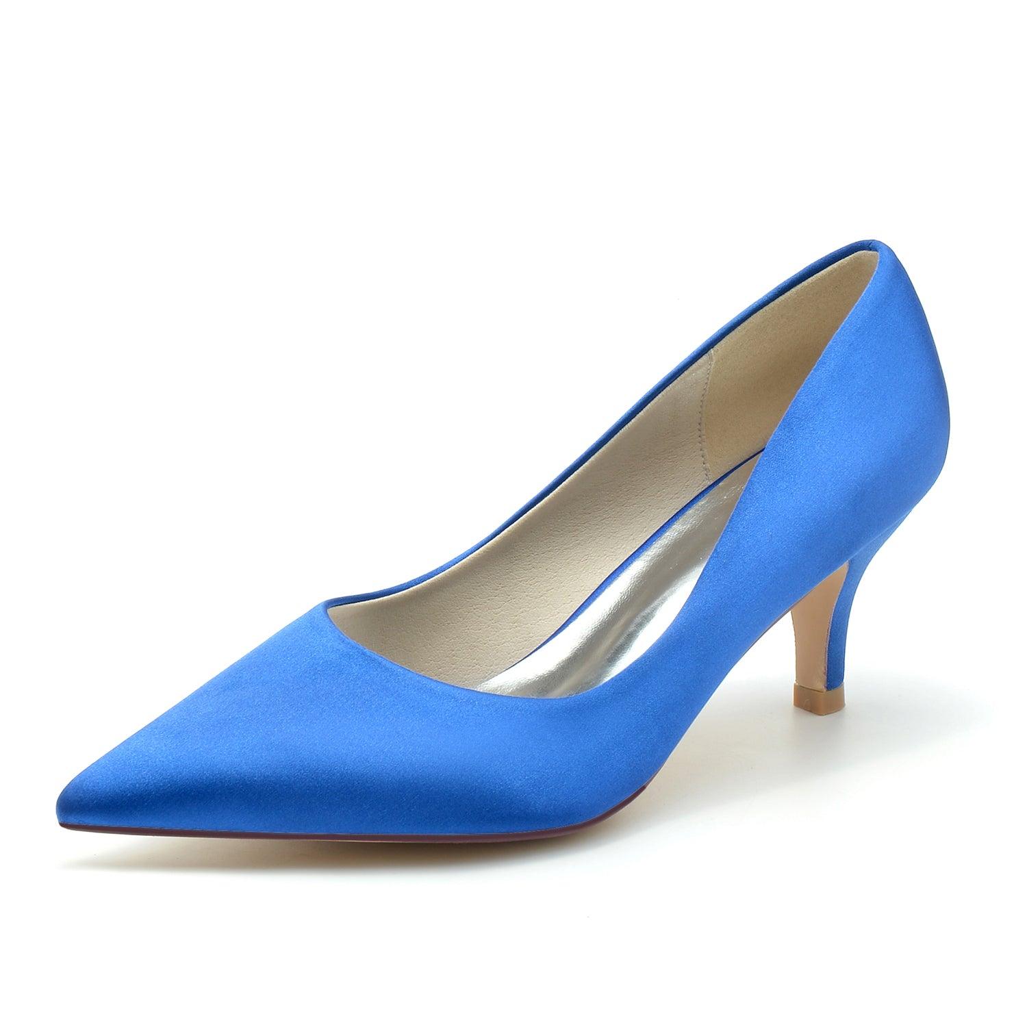 Stiletto Heel 6cm Silk-Like Shoes CK0222 - COCOMELODY