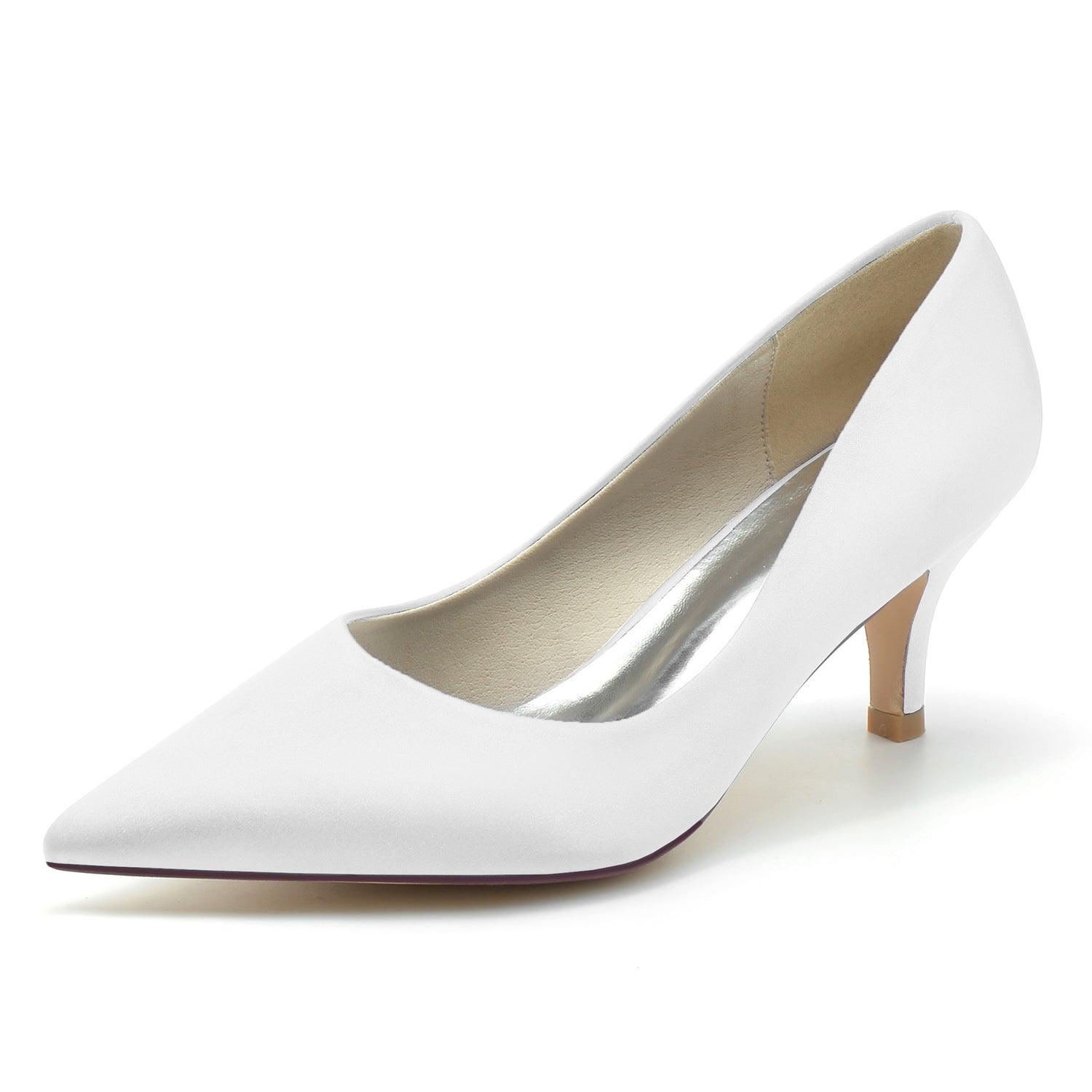 Stiletto Heel 6cm Silk-Like Shoes CK0222 - COCOMELODY