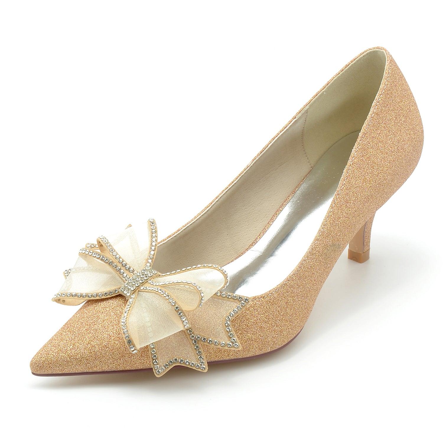 Stiletto Heel 6cm Glitter Shoes CK0223 - COCOMELODY