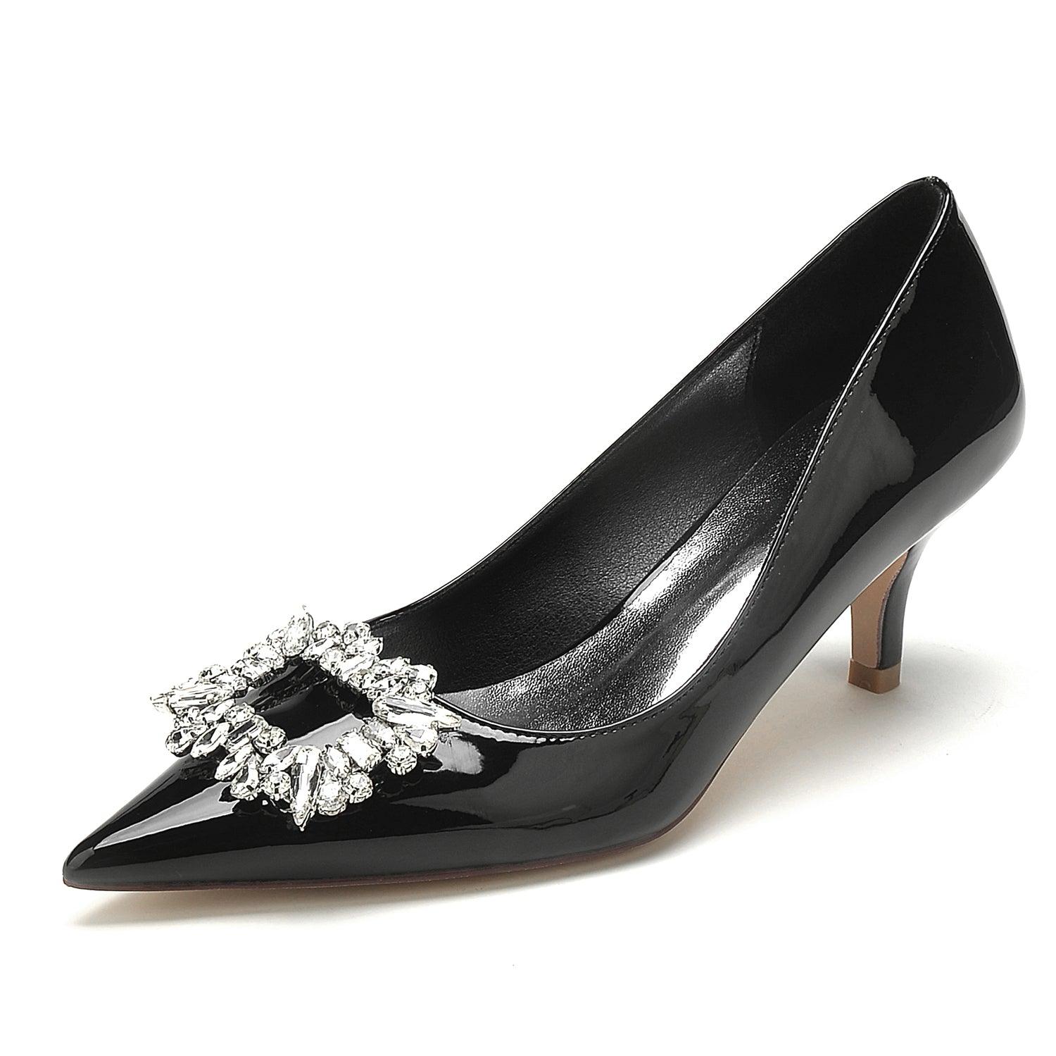 Stiletto Heel 6cm Patent Leather Shoes CK0225 - COCOMELODY