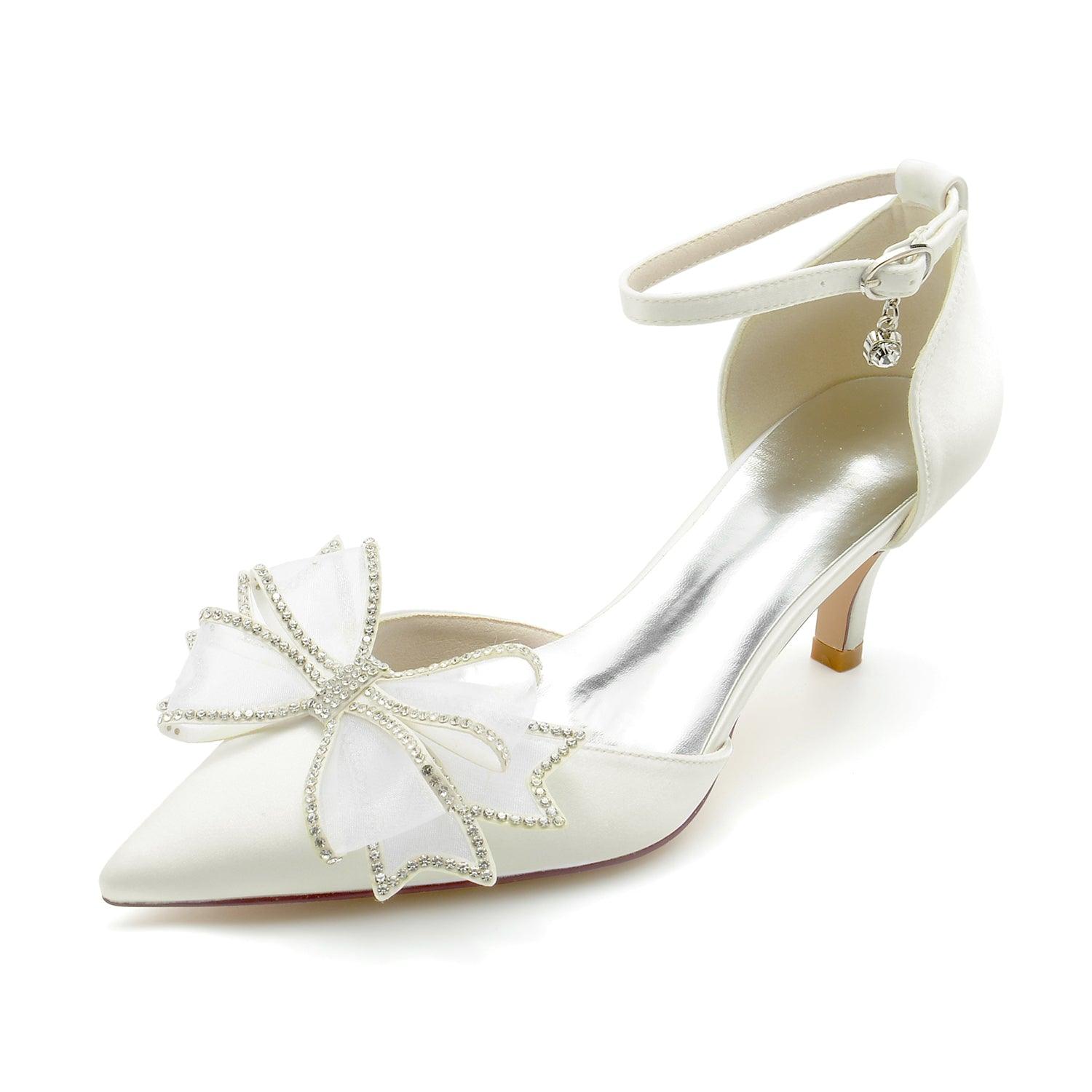 Stiletto Heel 6cm Silk-Like Shoes CK0228 - COCOMELODY