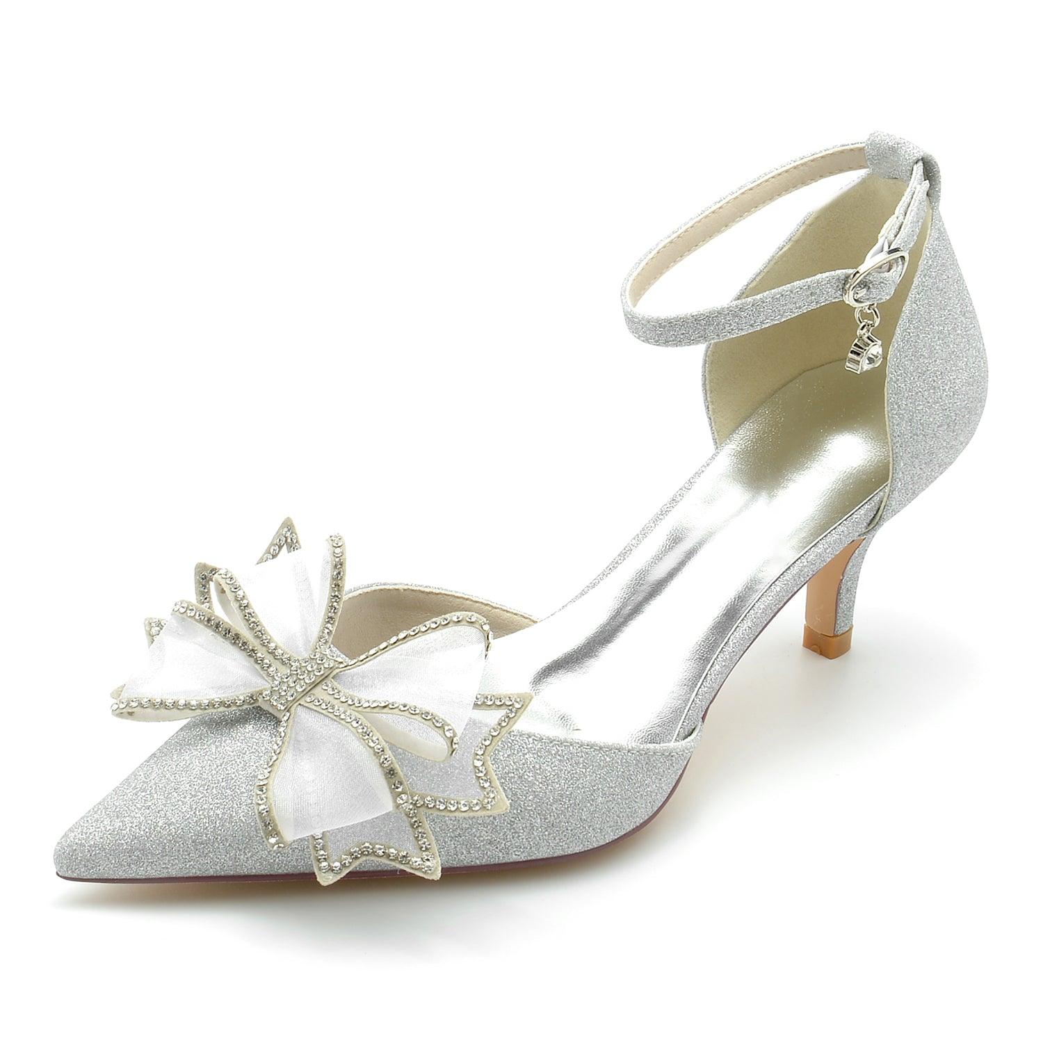 Stiletto Heel 6cm Glitter Shoes CK0229 - COCOMELODY