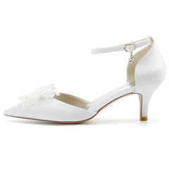 Stiletto Heel 6cm Silk-Like Shoes CK0230 - COCOMELODY
