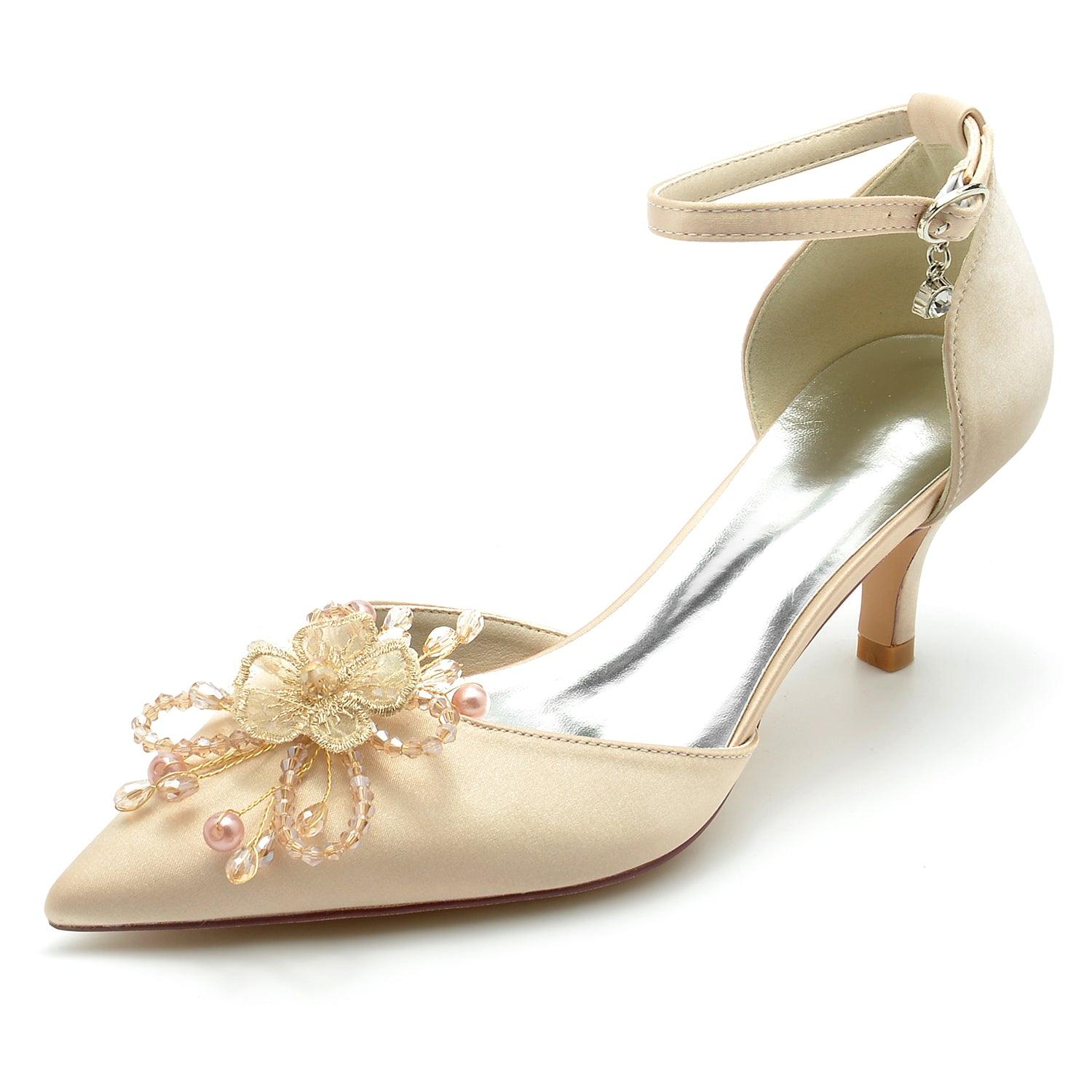 Stiletto Heel 6cm Silk-Like Shoes CK0230 - COCOMELODY