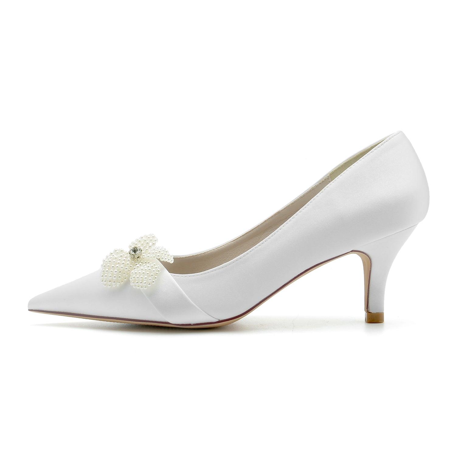 Stiletto Heel 6cm Silk-Like Shoes CK0232 - COCOMELODY