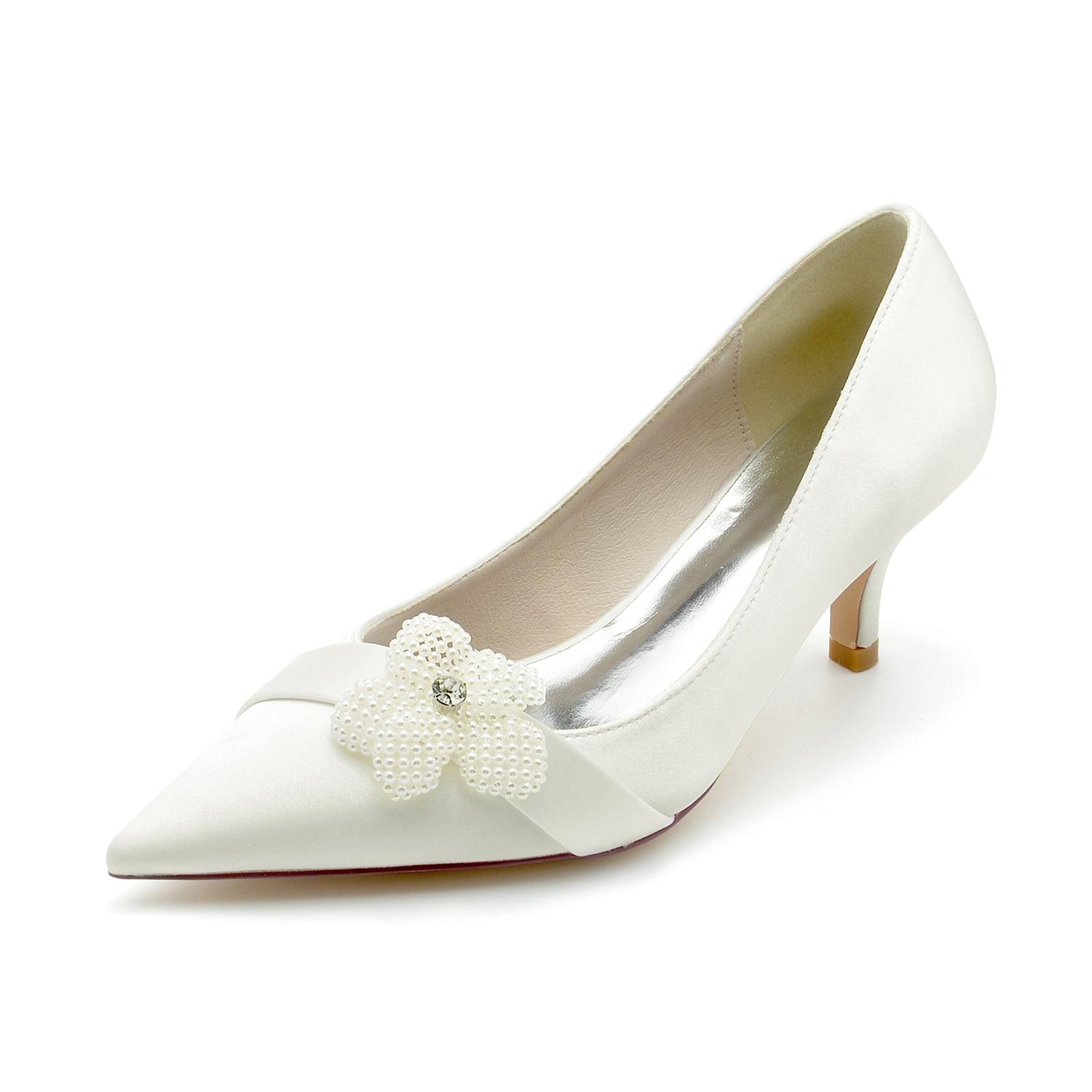 Stiletto Heel 6cm Silk-Like Shoes CK0232 - COCOMELODY