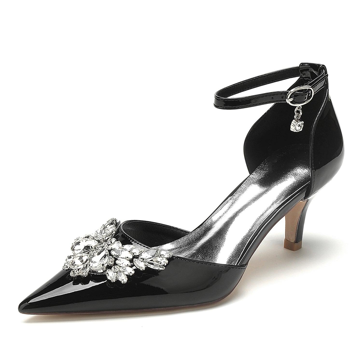 Stiletto Heel 6cm Patent Leather Shoes CK0233 - COCOMELODY
