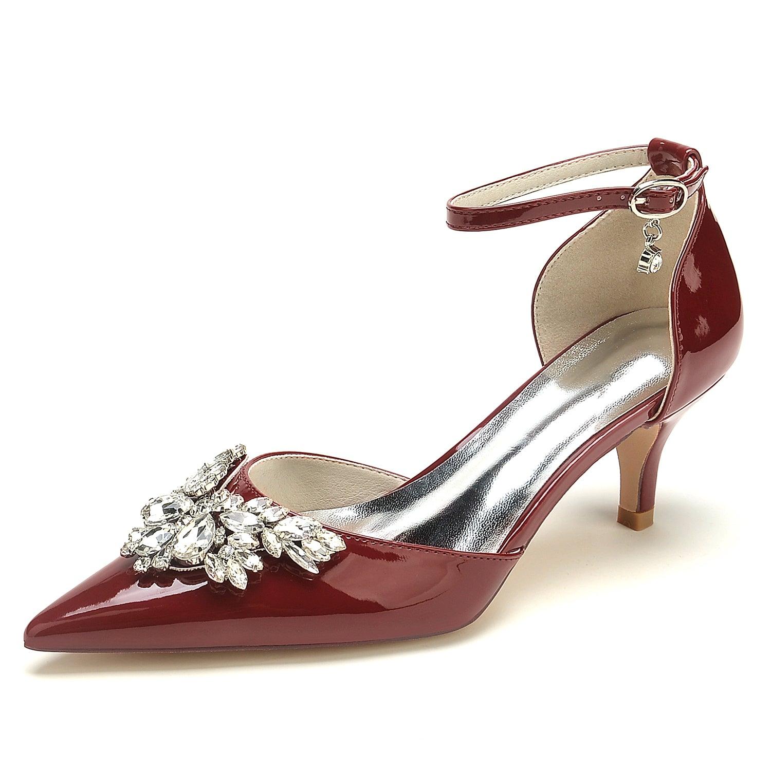 Stiletto Heel 6cm Patent Leather Shoes CK0233 - COCOMELODY