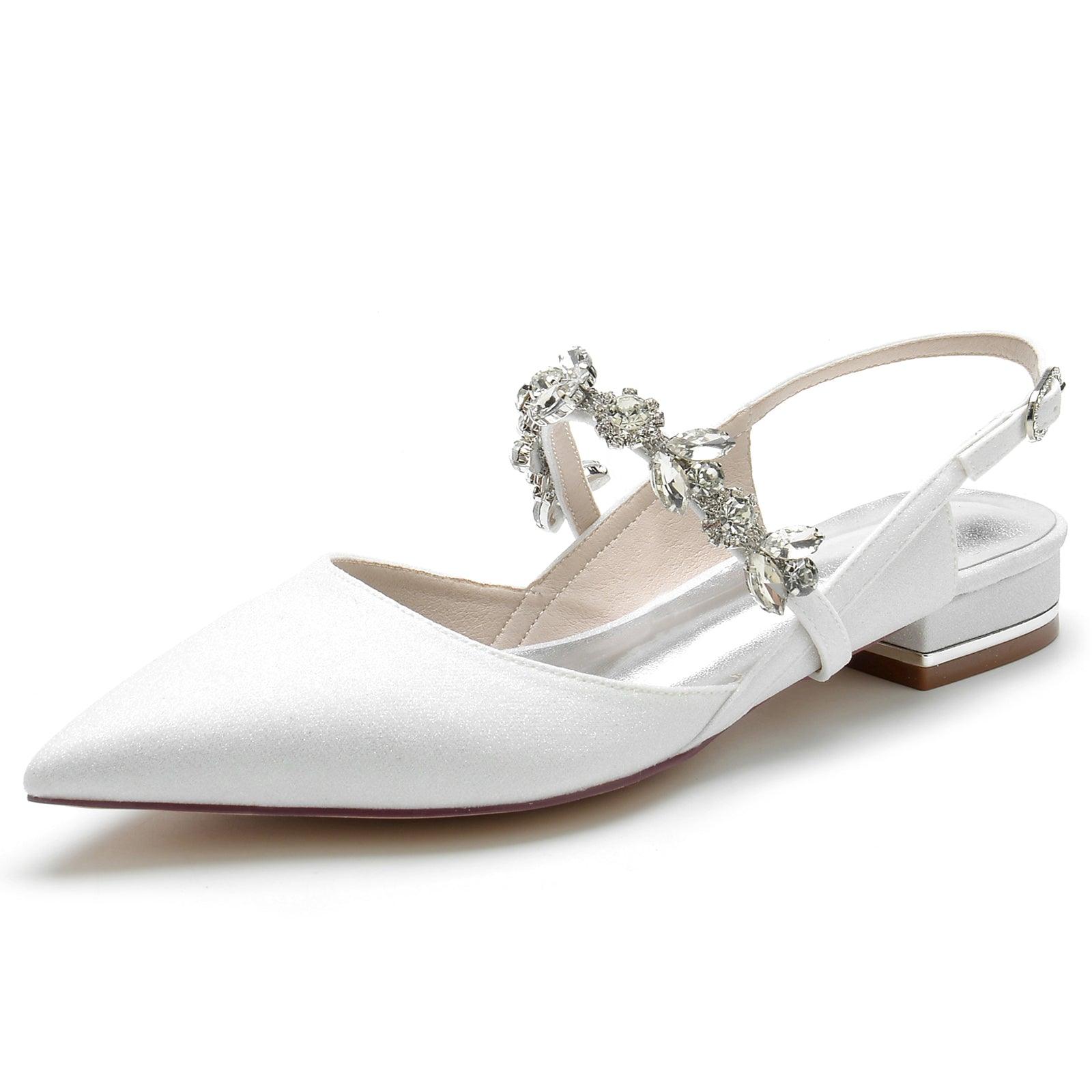 Flat Heel 2.5cm Glitter Shoes CK0237 - COCOMELODY