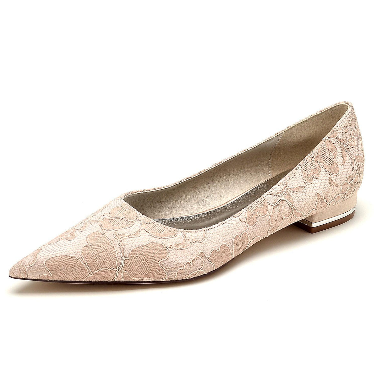 Flat Heel 2.5cm Lace Shoes CK0242 - COCOMELODY
