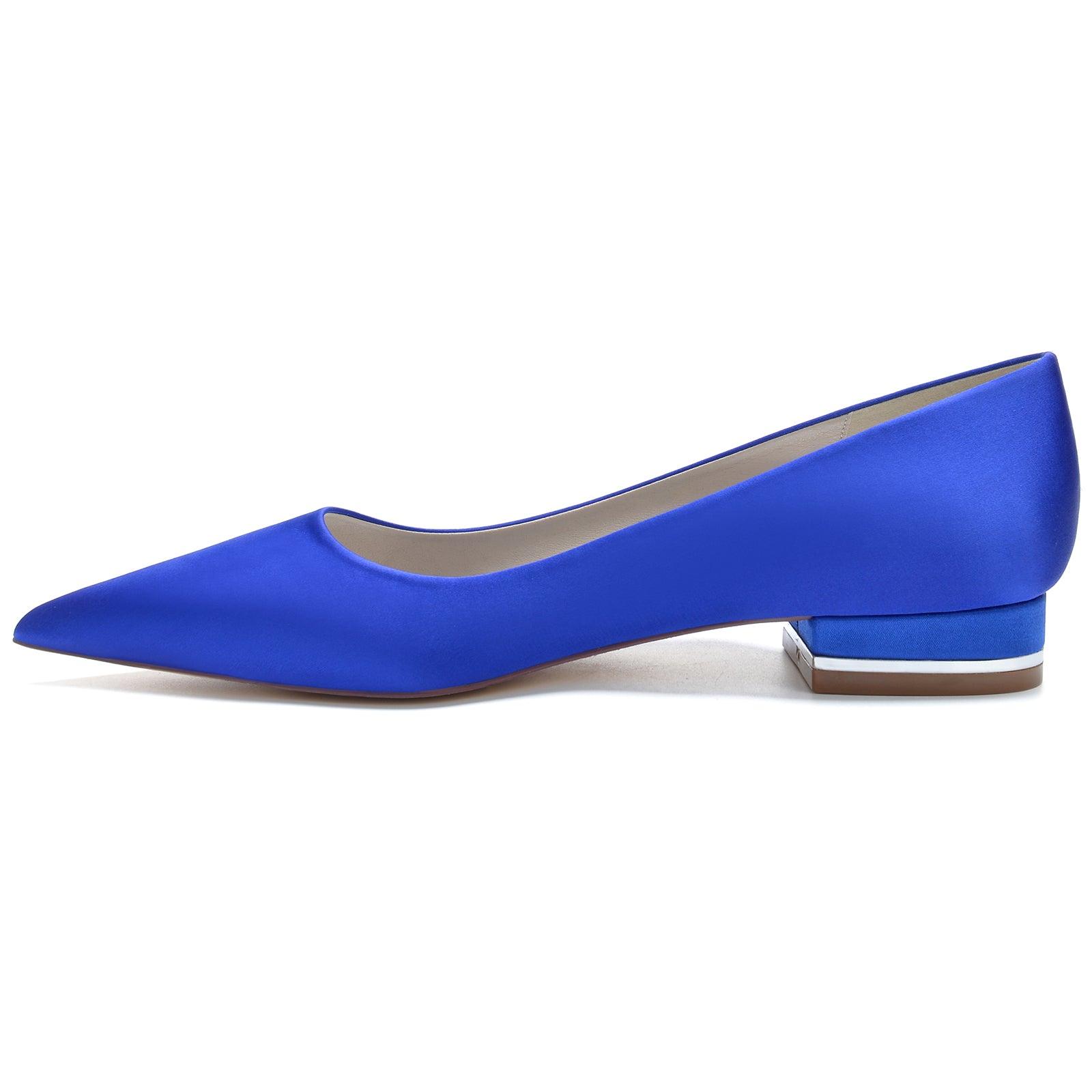 Flat Heel 2.5cm Silk-Like Shoes CK0243 - COCOMELODY
