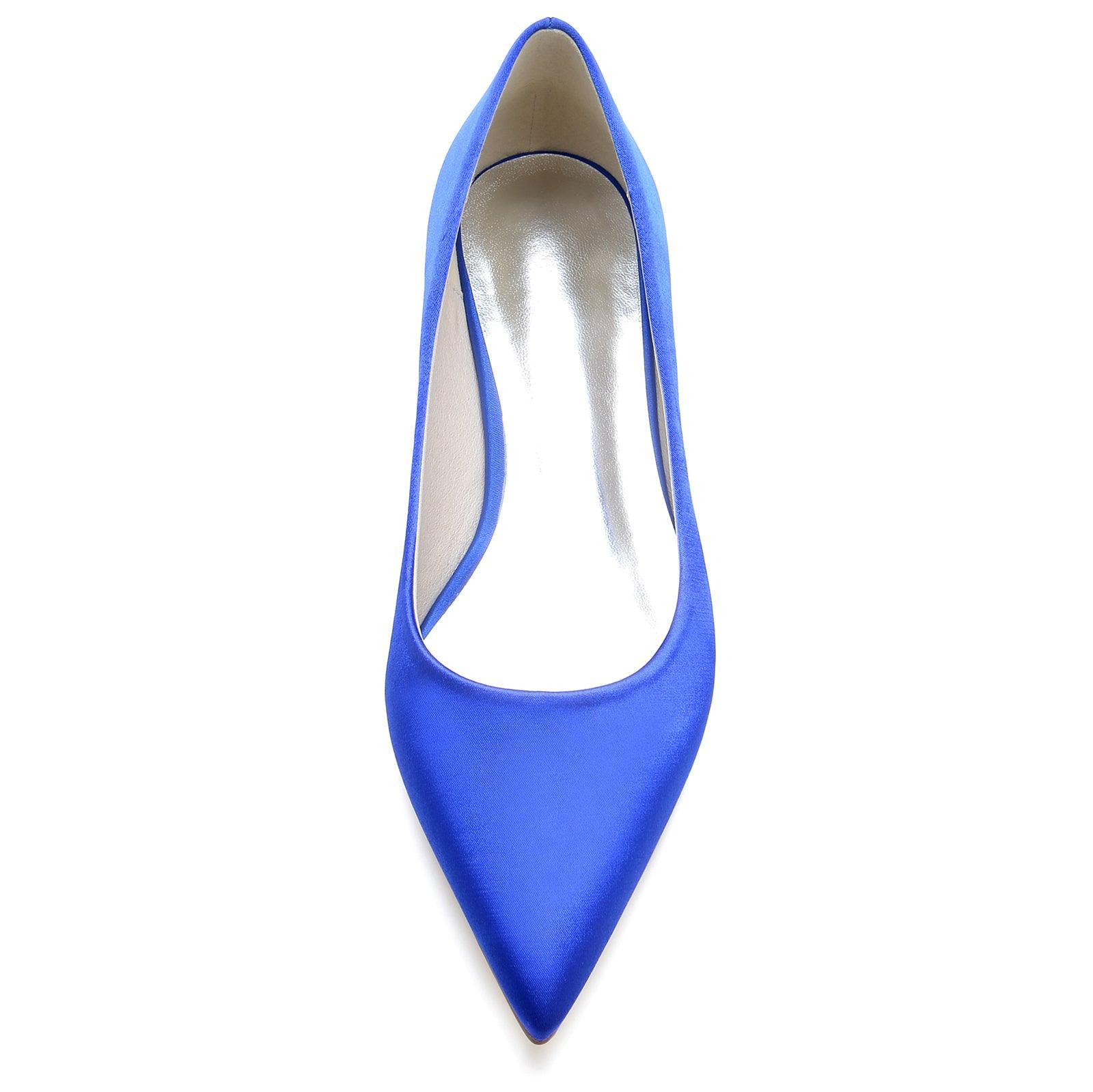 Flat Heel 2.5cm Silk-Like Shoes CK0243 - COCOMELODY