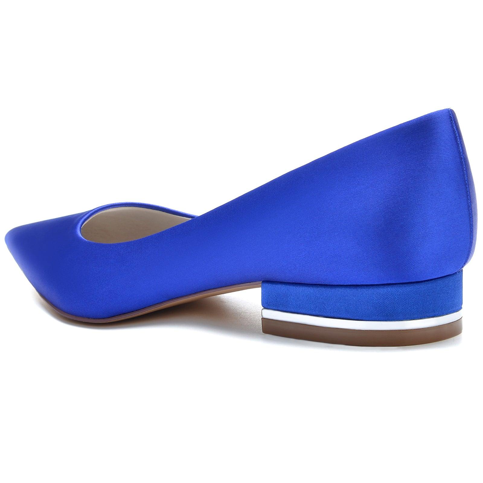 Flat Heel 2.5cm Silk-Like Shoes CK0243 - COCOMELODY