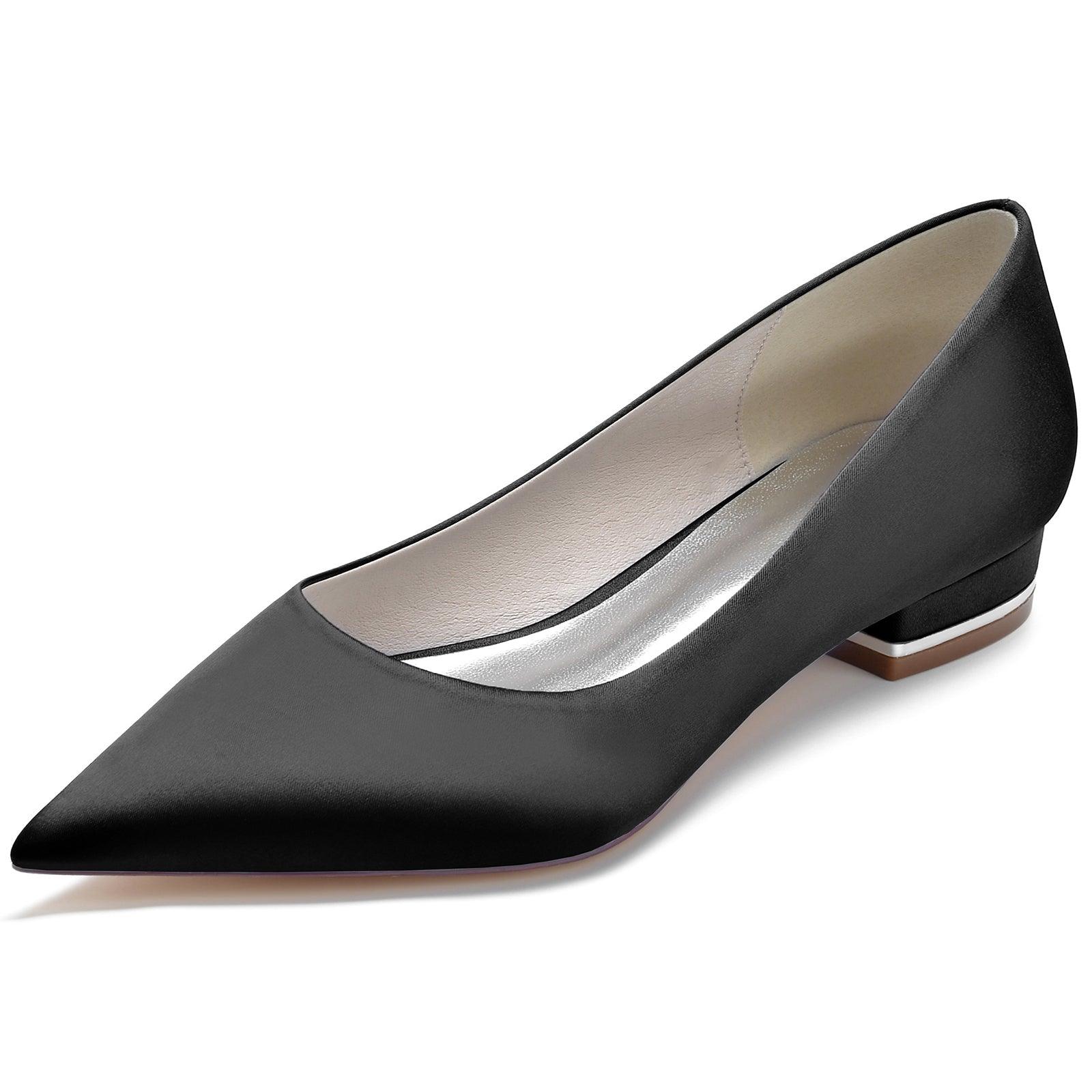 Flat Heel 2.5cm Silk-Like Shoes CK0243 - COCOMELODY