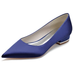 Flat Heel 2.5cm Silk-Like Shoes CK0243 - COCOMELODY