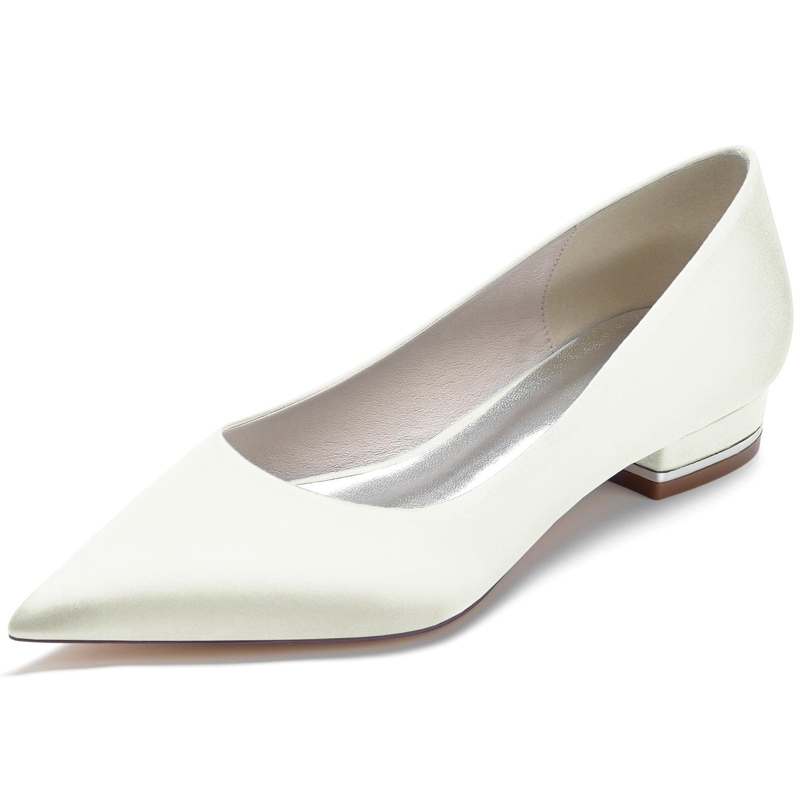 Flat Heel 2.5cm Silk-Like Shoes CK0243 - COCOMELODY