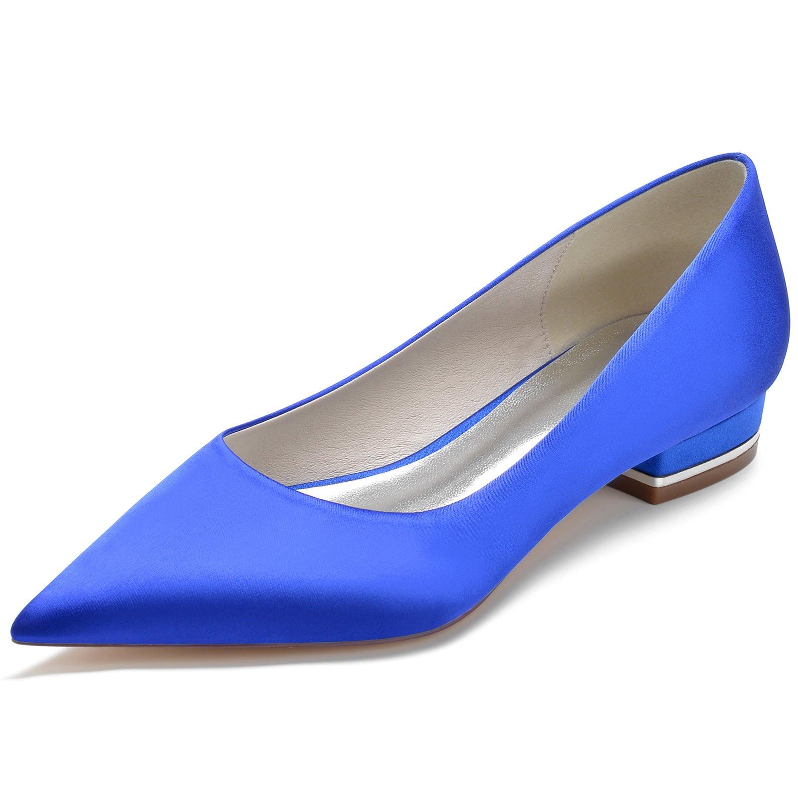 Flat Heel 2.5cm Silk-Like Shoes CK0243 - COCOMELODY
