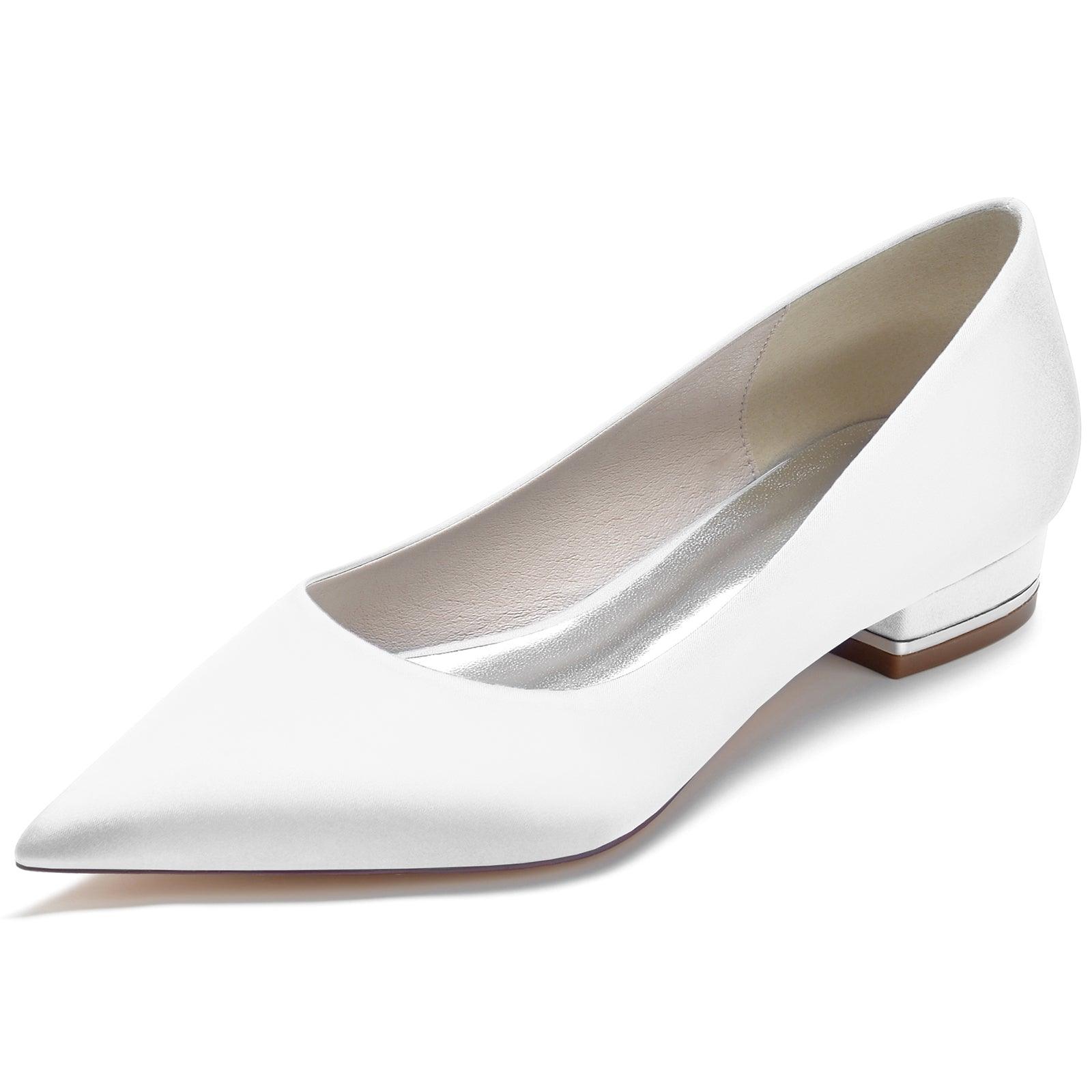 Flat Heel 2.5cm Silk-Like Shoes CK0243 - COCOMELODY