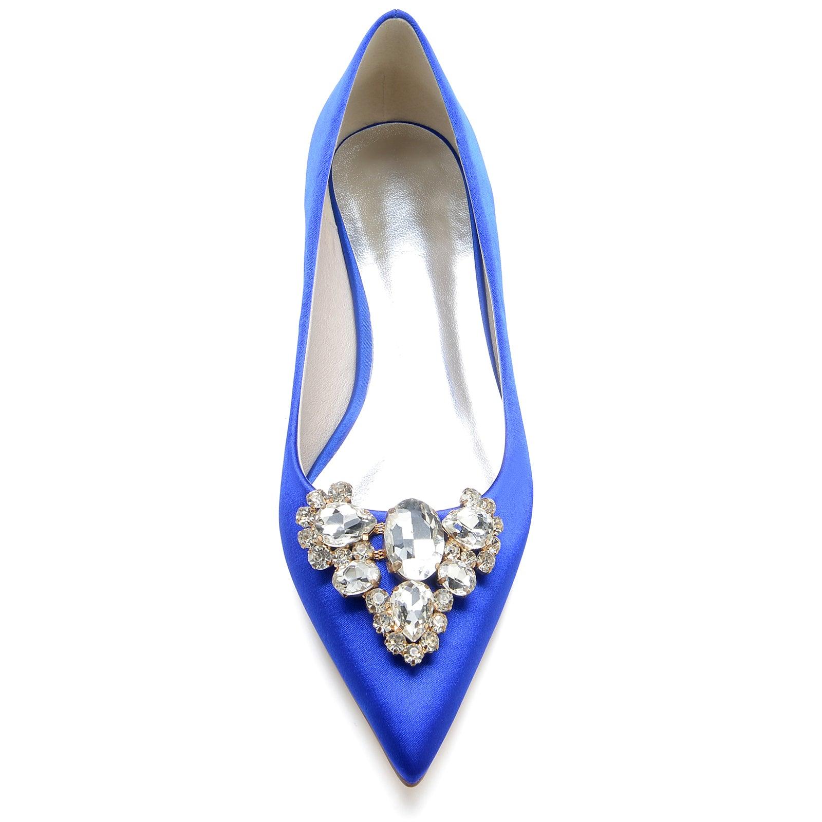 Flat Heel 2.5cm Silk-Like Shoes CK0244 - COCOMELODY
