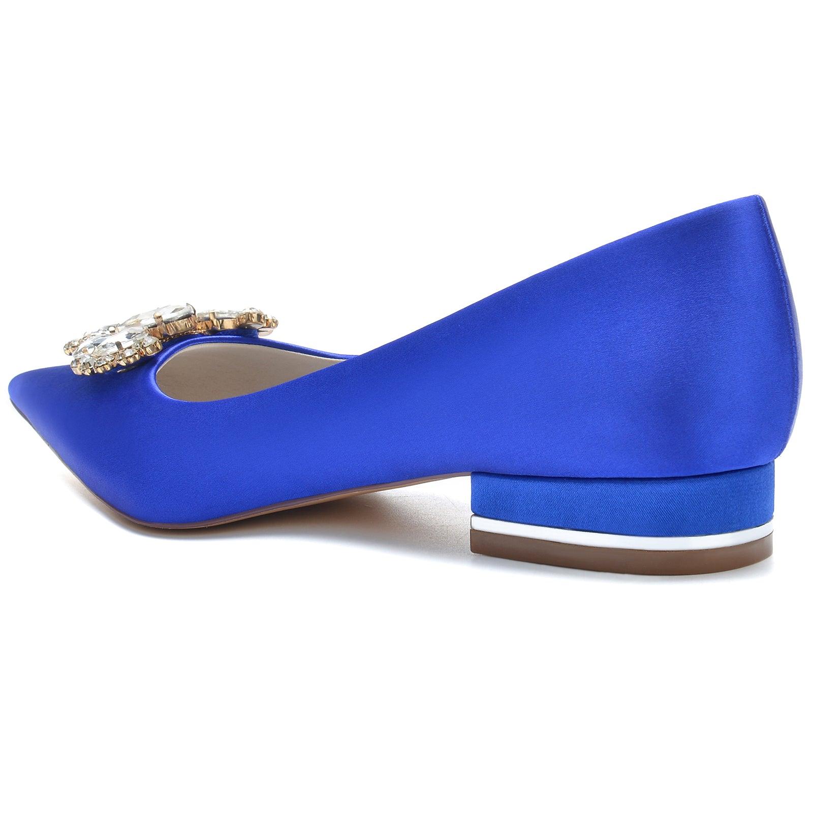Flat Heel 2.5cm Silk-Like Shoes CK0244 - COCOMELODY