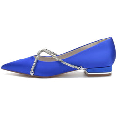 Flat Heel 2.5cm Silk-Like Shoes CK0248 - COCOMELODY