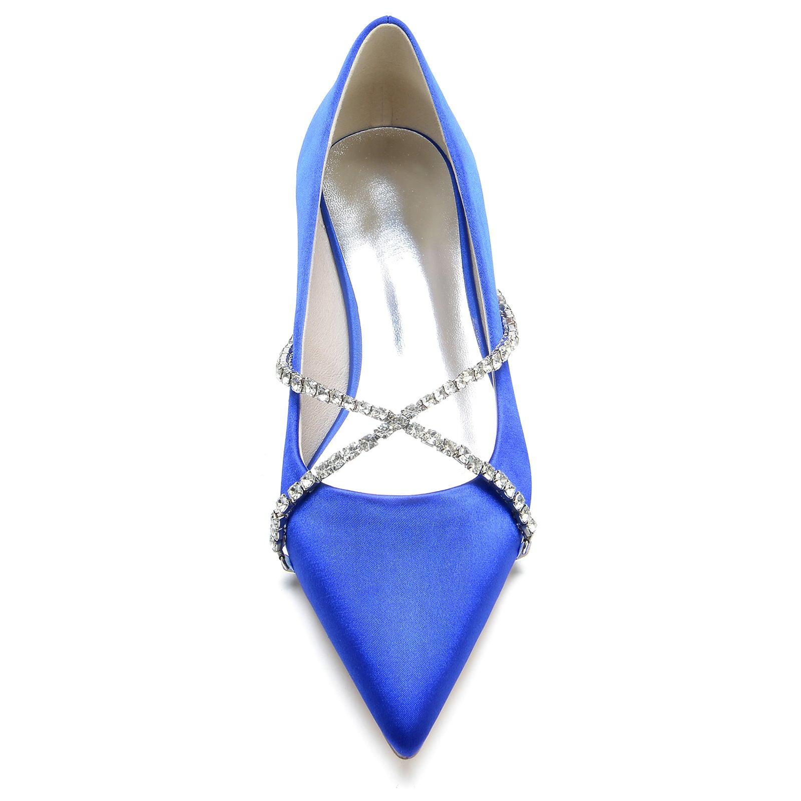 Flat Heel 2.5cm Silk-Like Shoes CK0248 - COCOMELODY