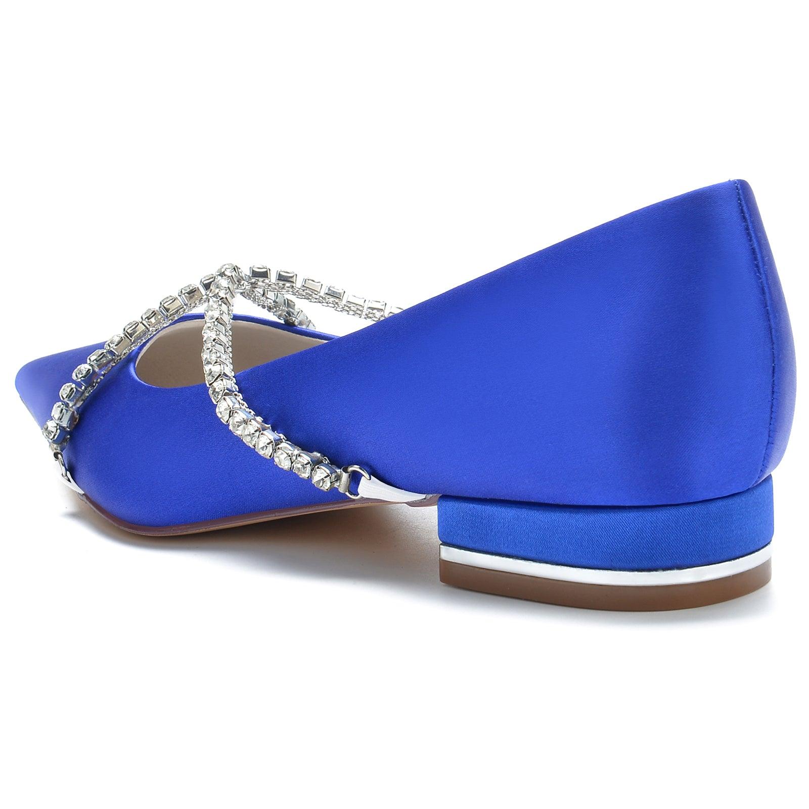 Flat Heel 2.5cm Silk-Like Shoes CK0248 - COCOMELODY
