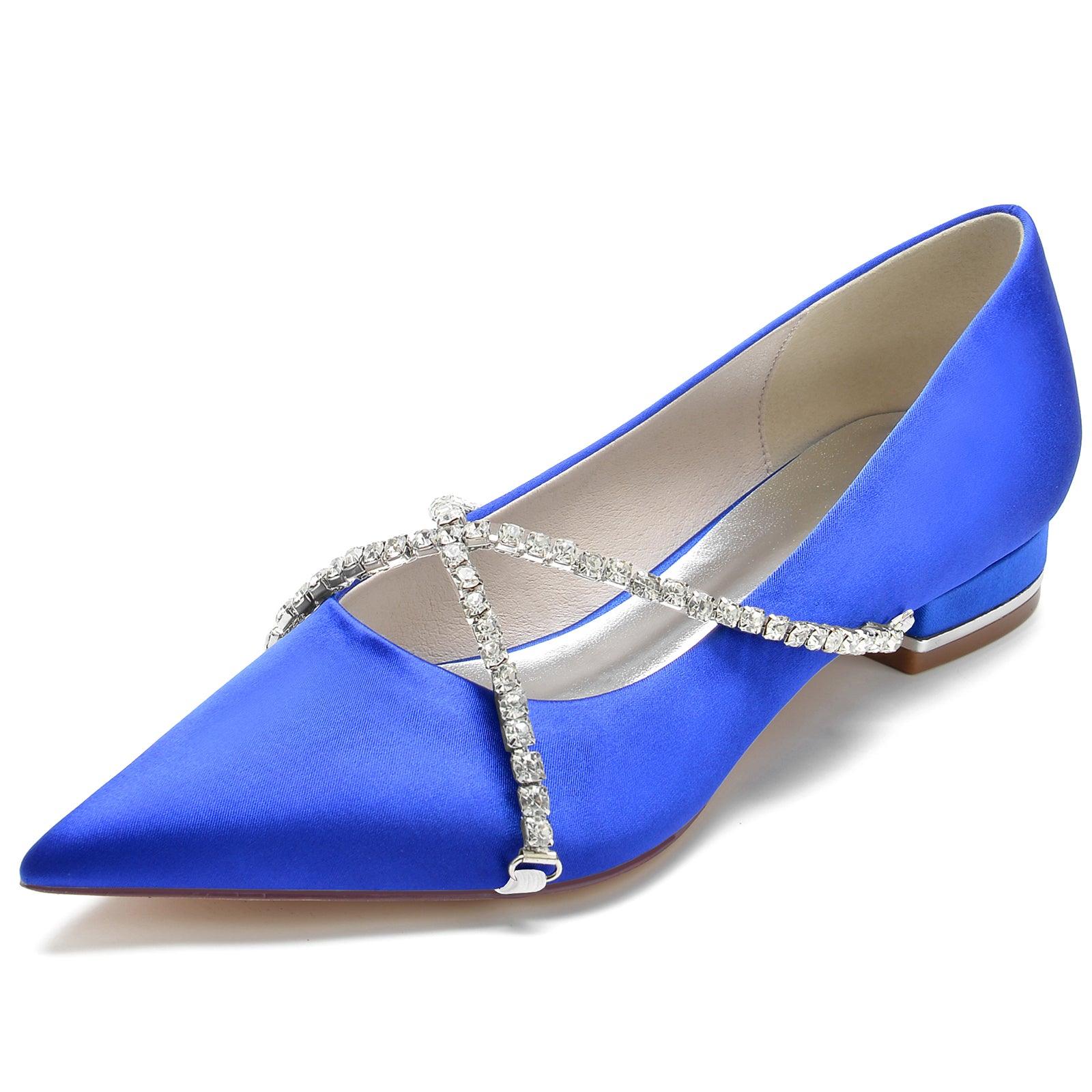 Flat Heel 2.5cm Silk-Like Shoes CK0248 - COCOMELODY