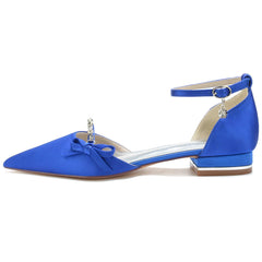 Flat Heel 2.5cm Silk-Like Shoes CK0251 - COCOMELODY