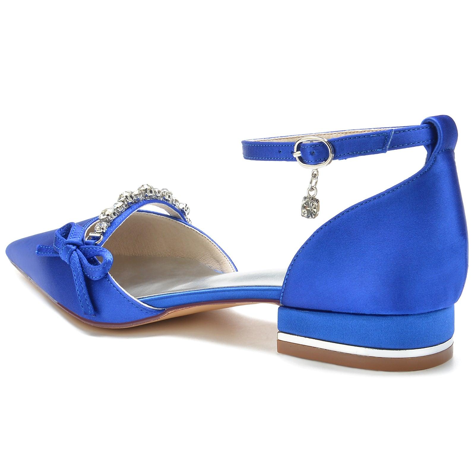 Flat Heel 2.5cm Silk-Like Shoes CK0251 - COCOMELODY