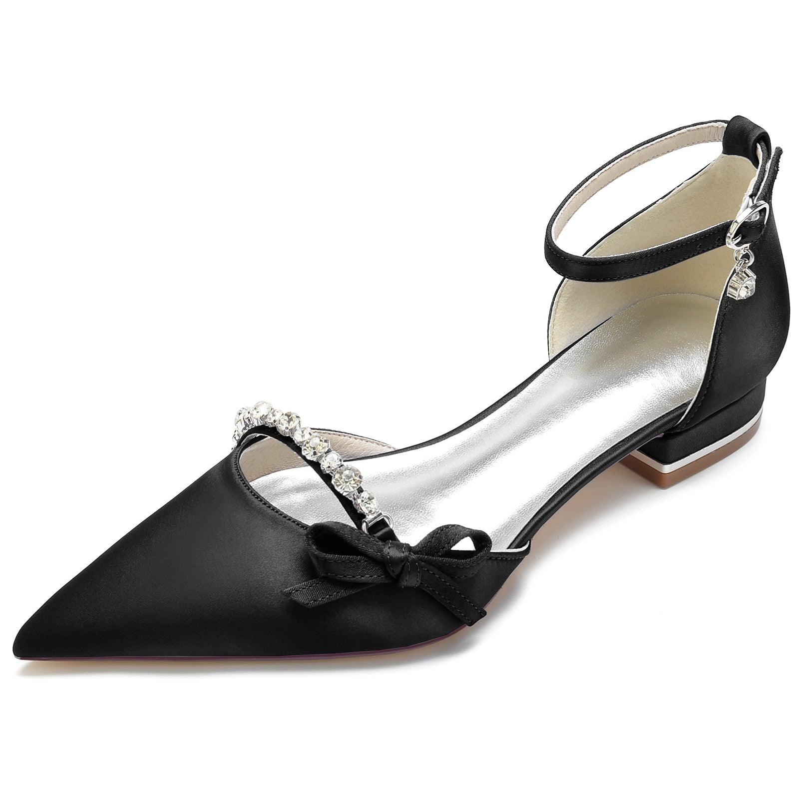 Flat Heel 2.5cm Silk-Like Shoes CK0251 - COCOMELODY