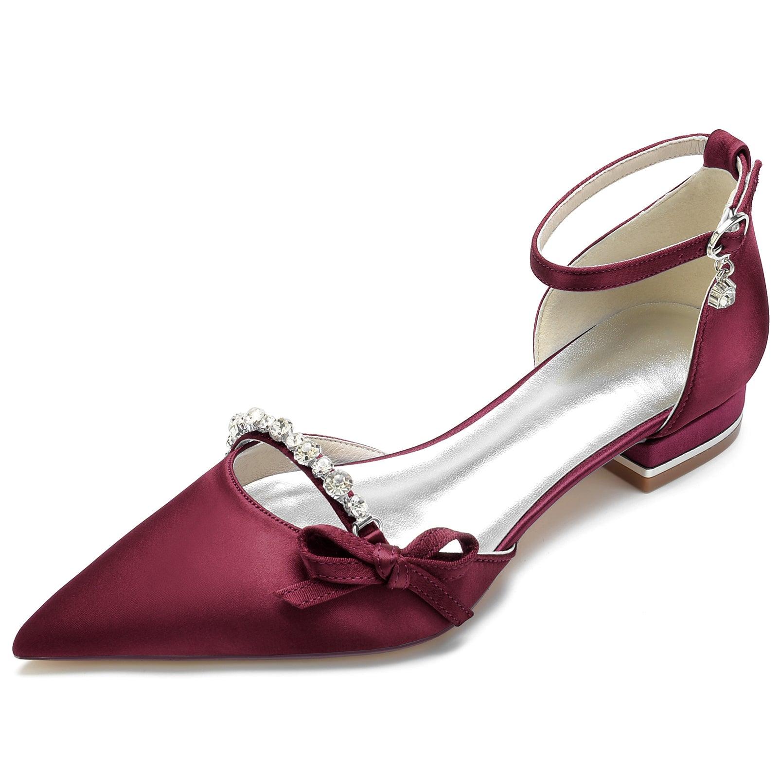 Flat Heel 2.5cm Silk-Like Shoes CK0251 - COCOMELODY