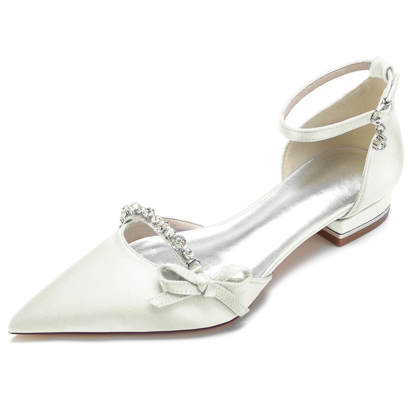 Flat Heel 2.5cm Silk-Like Shoes CK0251 - COCOMELODY