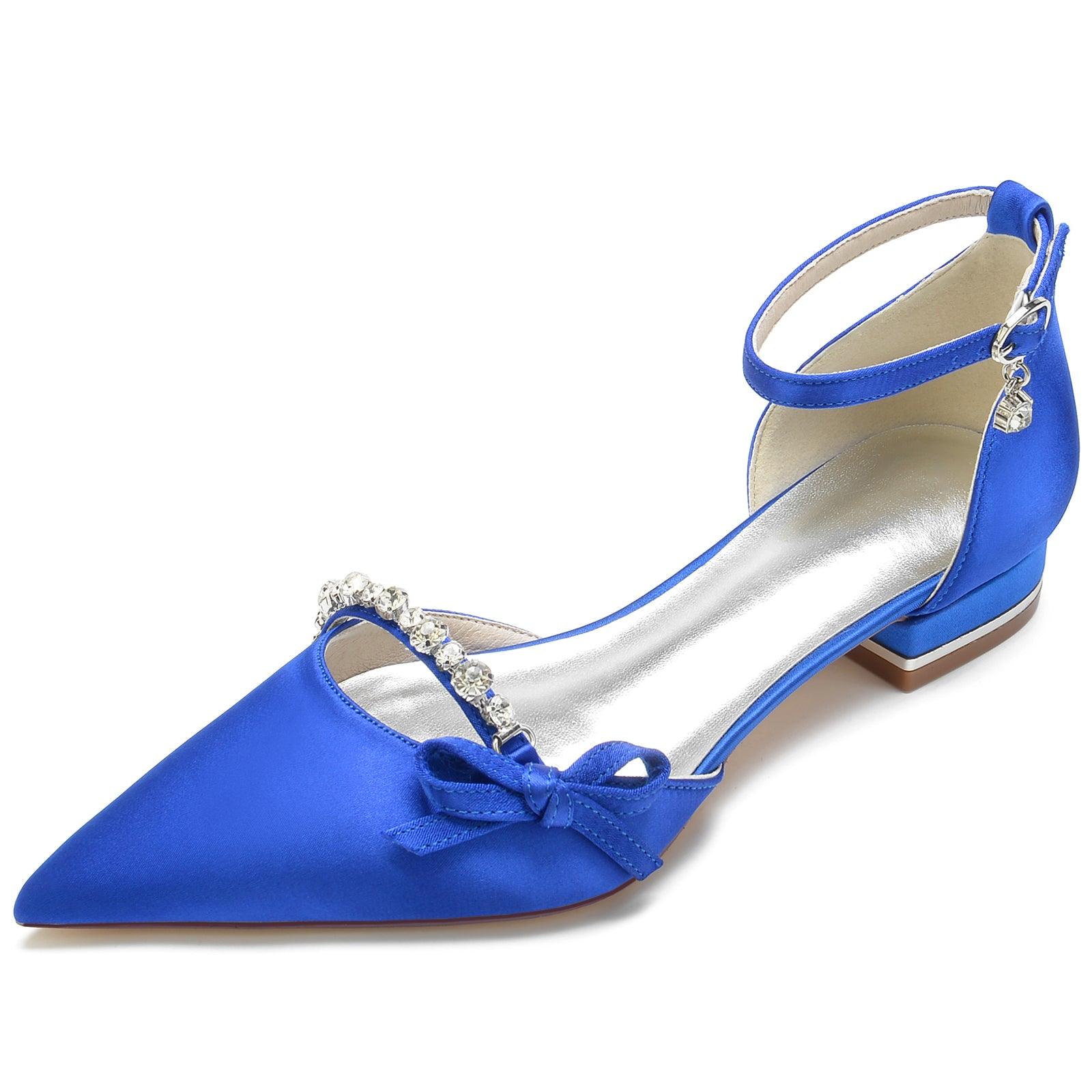 Flat Heel 2.5cm Silk-Like Shoes CK0251 - COCOMELODY