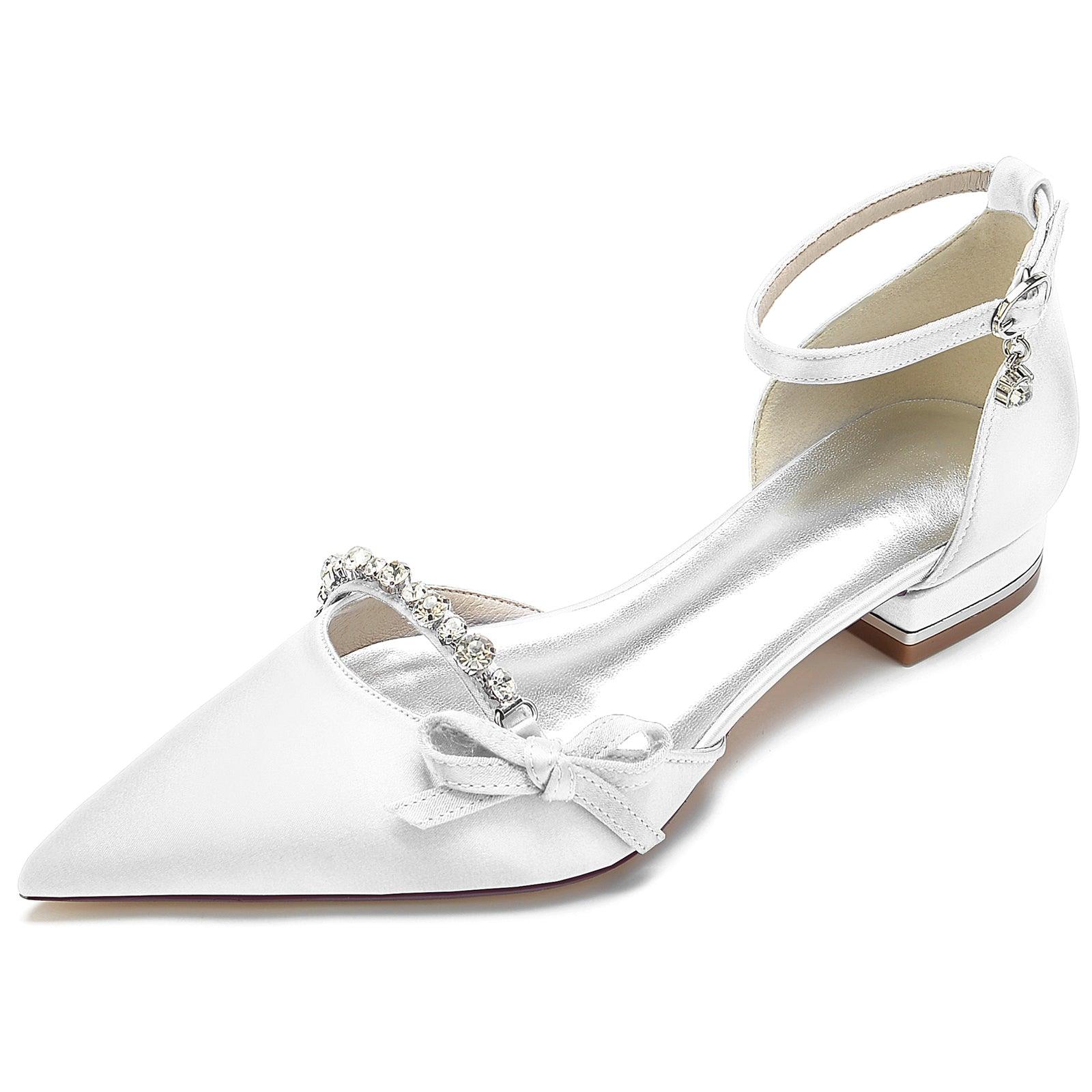 Flat Heel 2.5cm Silk-Like Shoes CK0251 - COCOMELODY