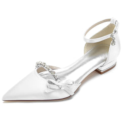 Flat Heel 2.5cm Silk-Like Shoes CK0251 - COCOMELODY