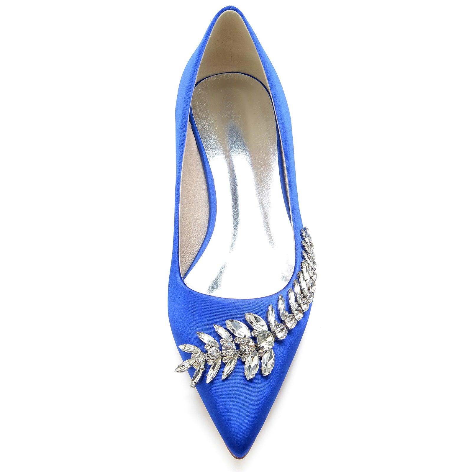 Flat Heel 2.5cm Silk-Like Shoes CK0253 - COCOMELODY