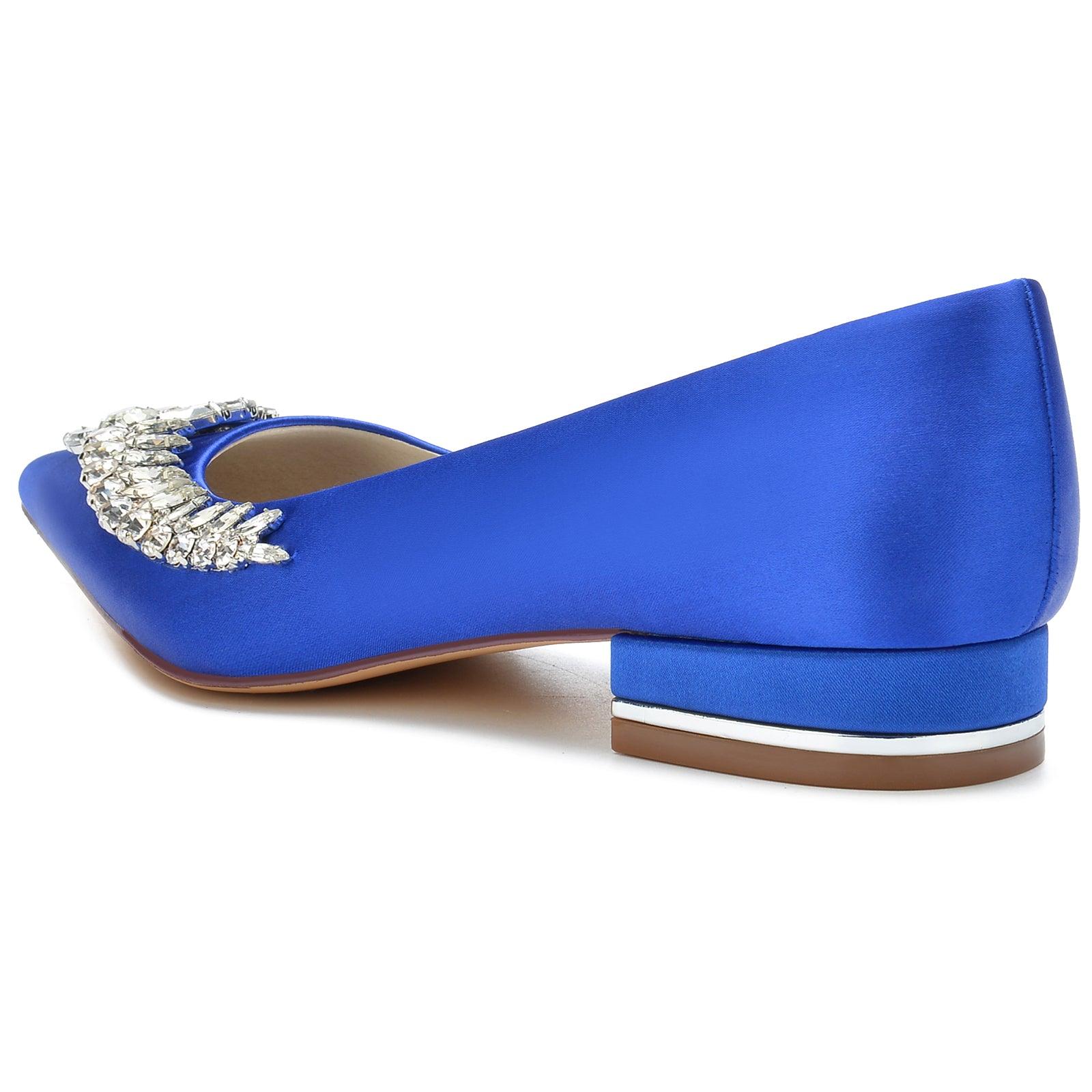 Flat Heel 2.5cm Silk-Like Shoes CK0253 - COCOMELODY