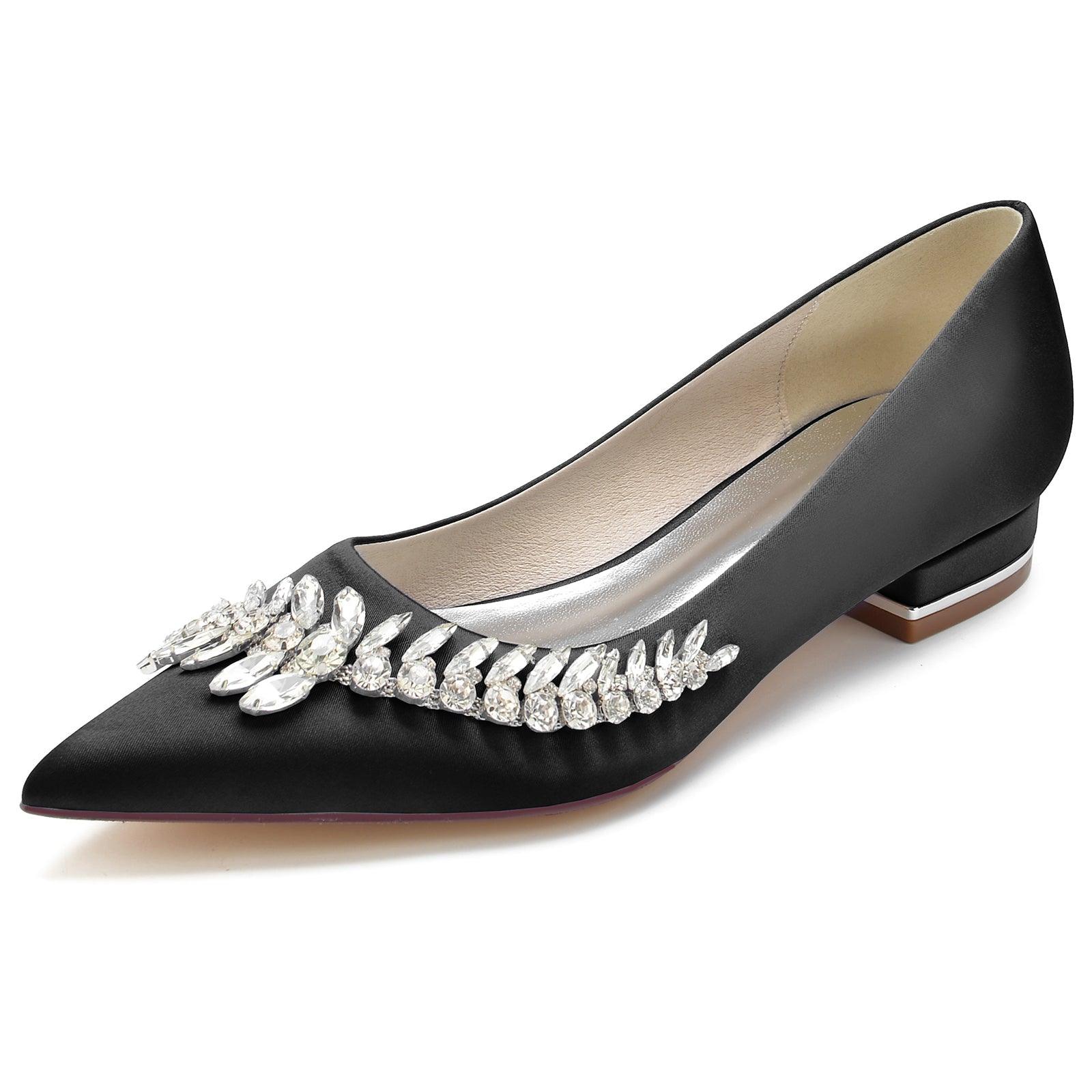 Flat Heel 2.5cm Silk-Like Shoes CK0253 - COCOMELODY