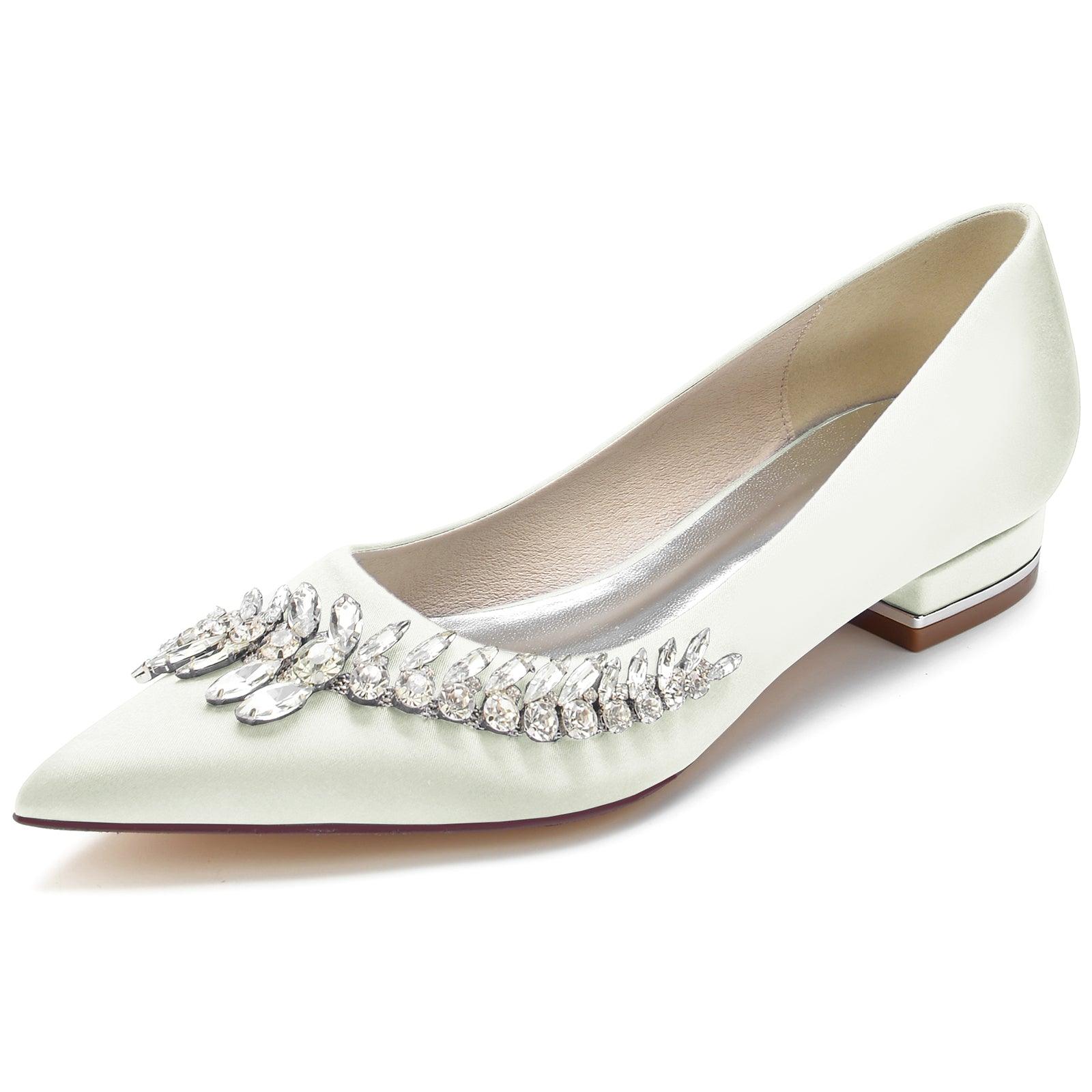 Flat Heel 2.5cm Silk-Like Shoes CK0253 - COCOMELODY