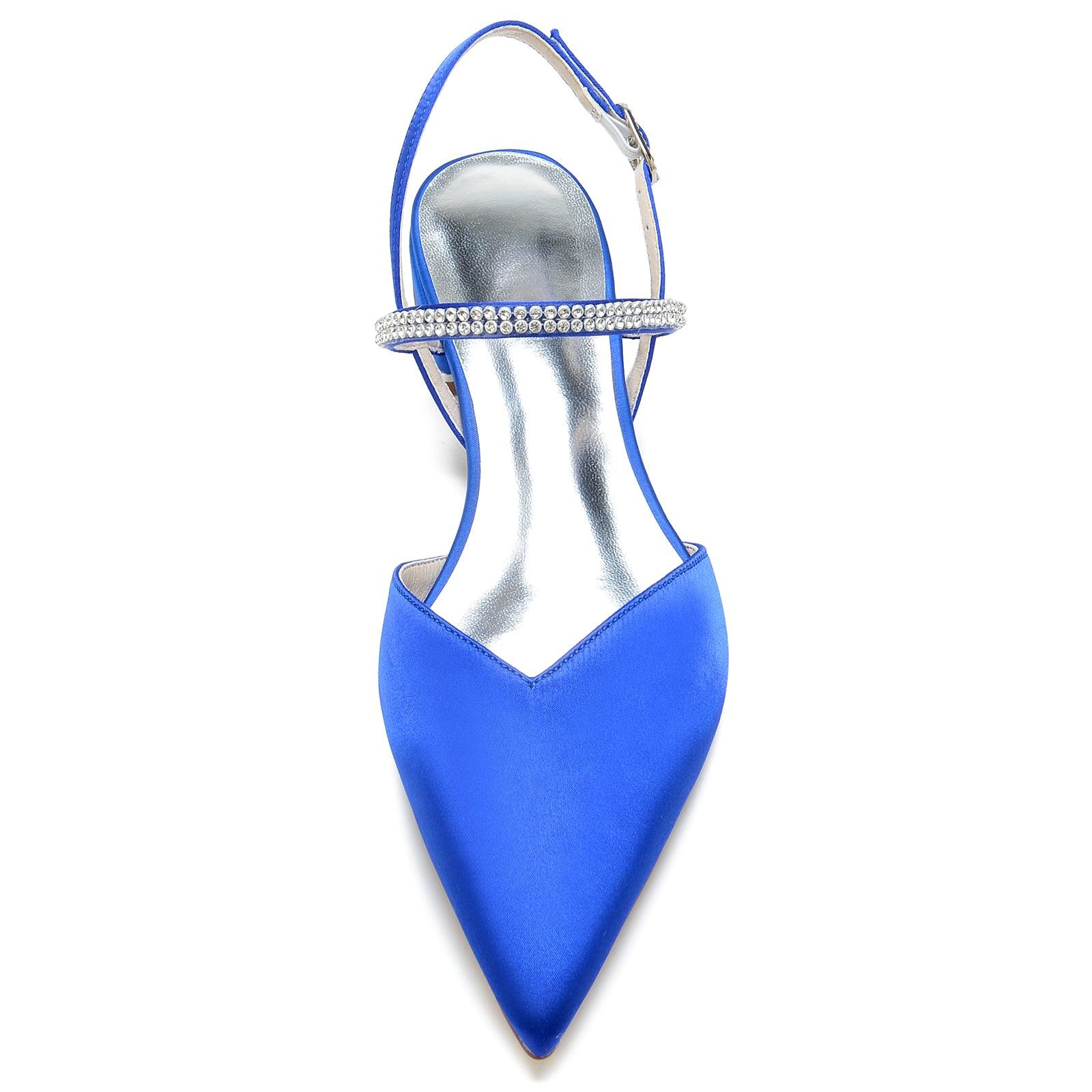 Flat Heel 2.5cm Silk-Like Shoes CK0255 - COCOMELODY