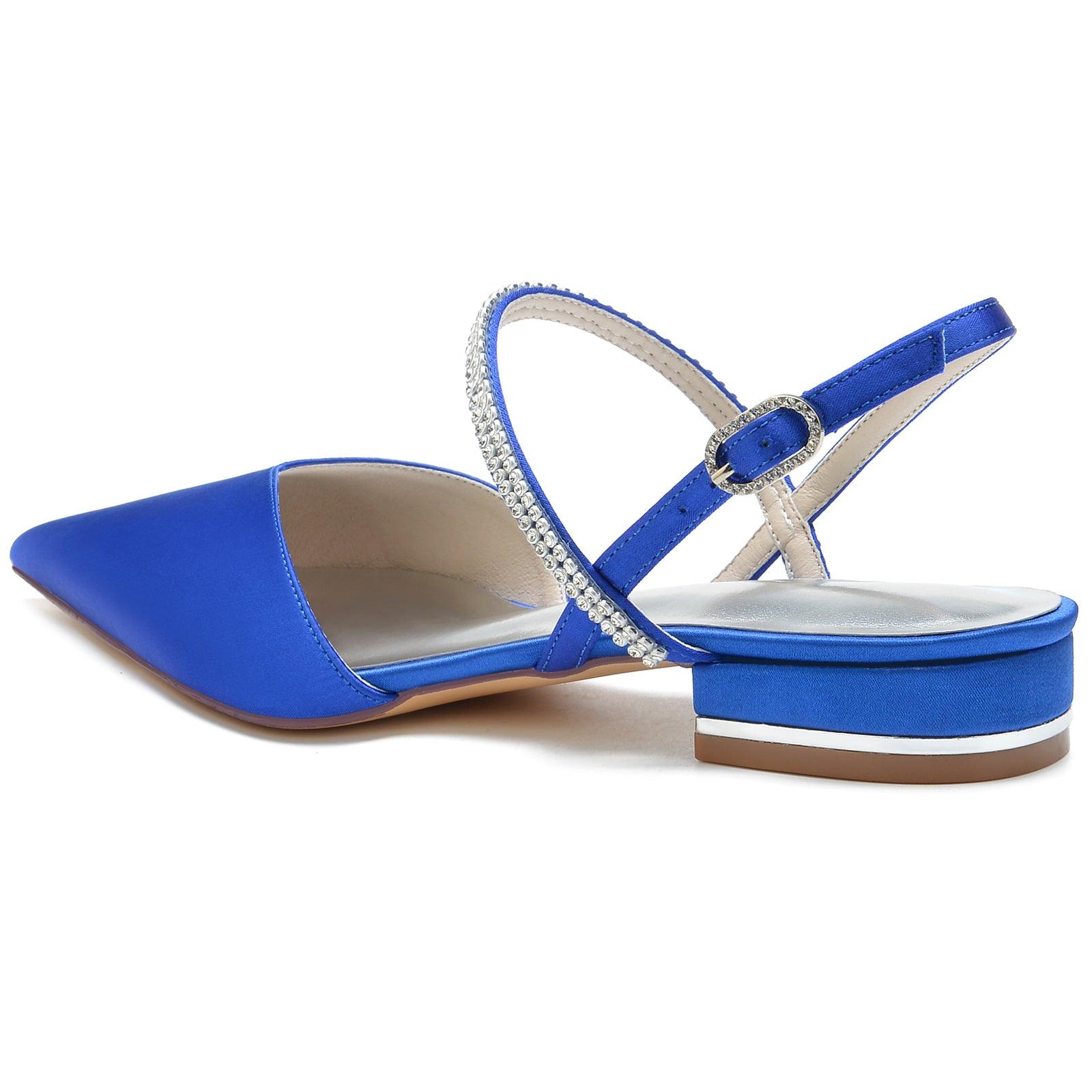 Flat Heel 2.5cm Silk-Like Shoes CK0255 - COCOMELODY