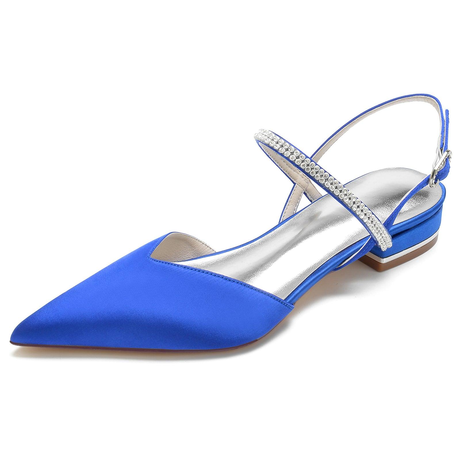 Flat Heel 2.5cm Silk-Like Shoes CK0255 - COCOMELODY