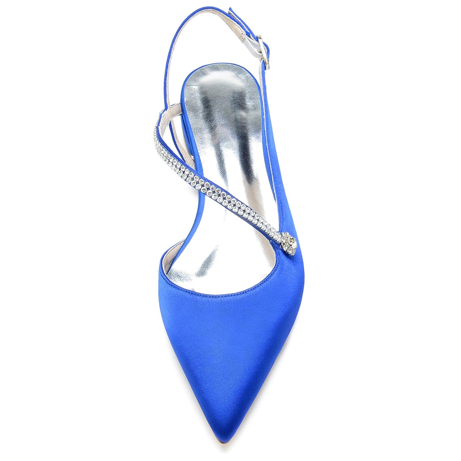 Flat Heel 2.5cm Silk-Like Shoes CK0263 - COCOMELODY