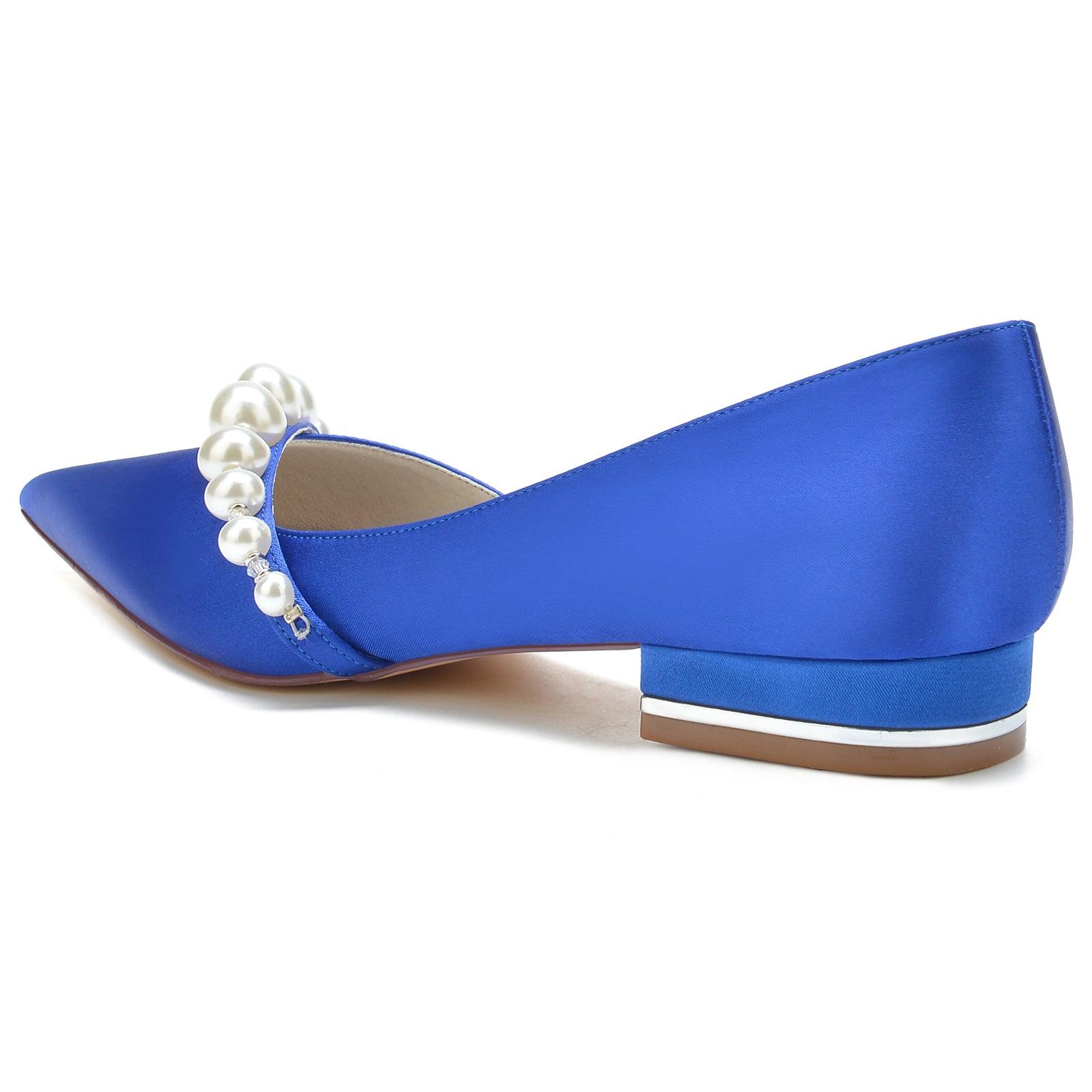 Flat Heel 2.5cm Silk-Like Shoes CK0264 - COCOMELODY