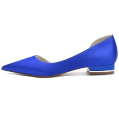 Flat Heel 2.5cm Silk-Like Shoes CK0267 - COCOMELODY