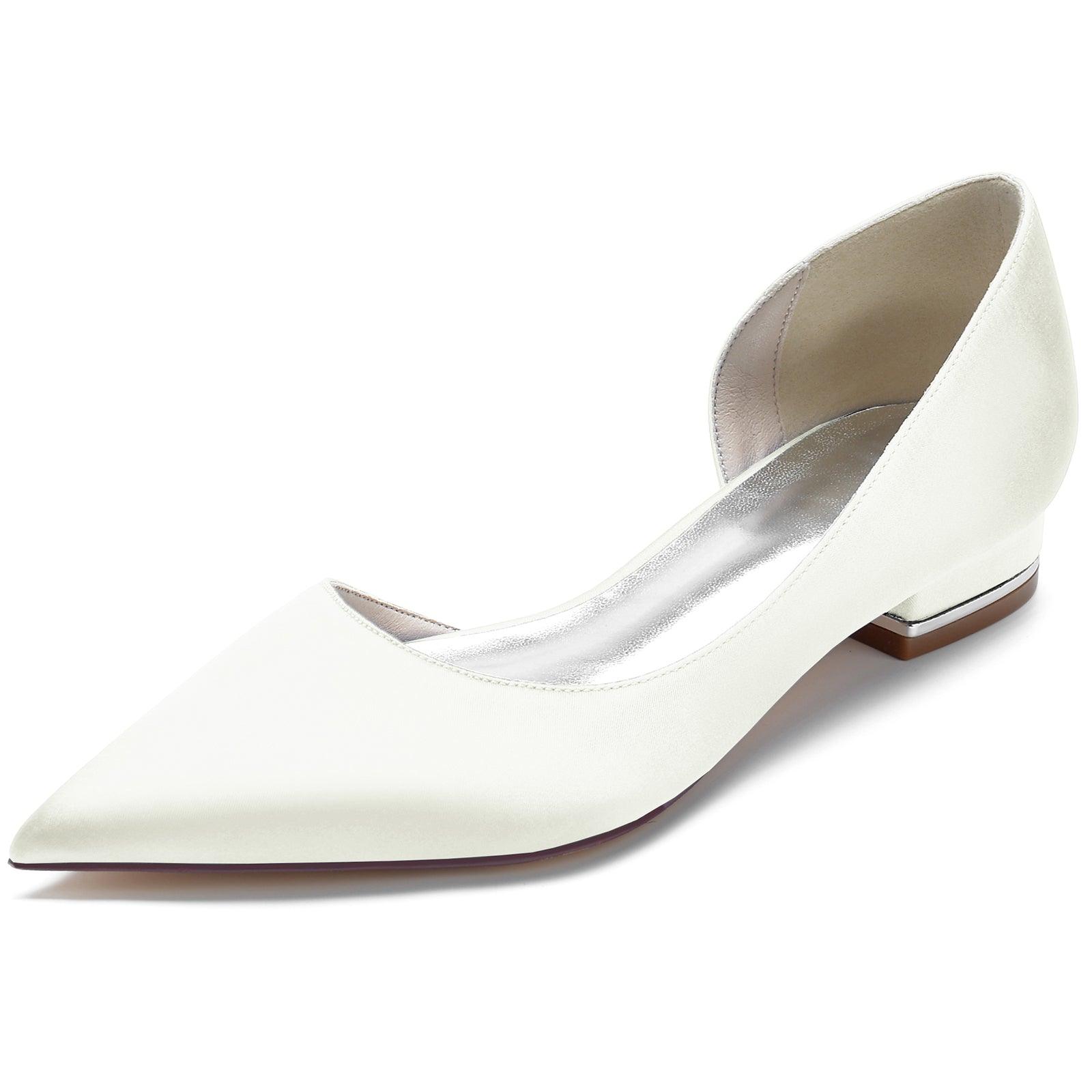 Flat Heel 2.5cm Silk-Like Shoes CK0267 - COCOMELODY