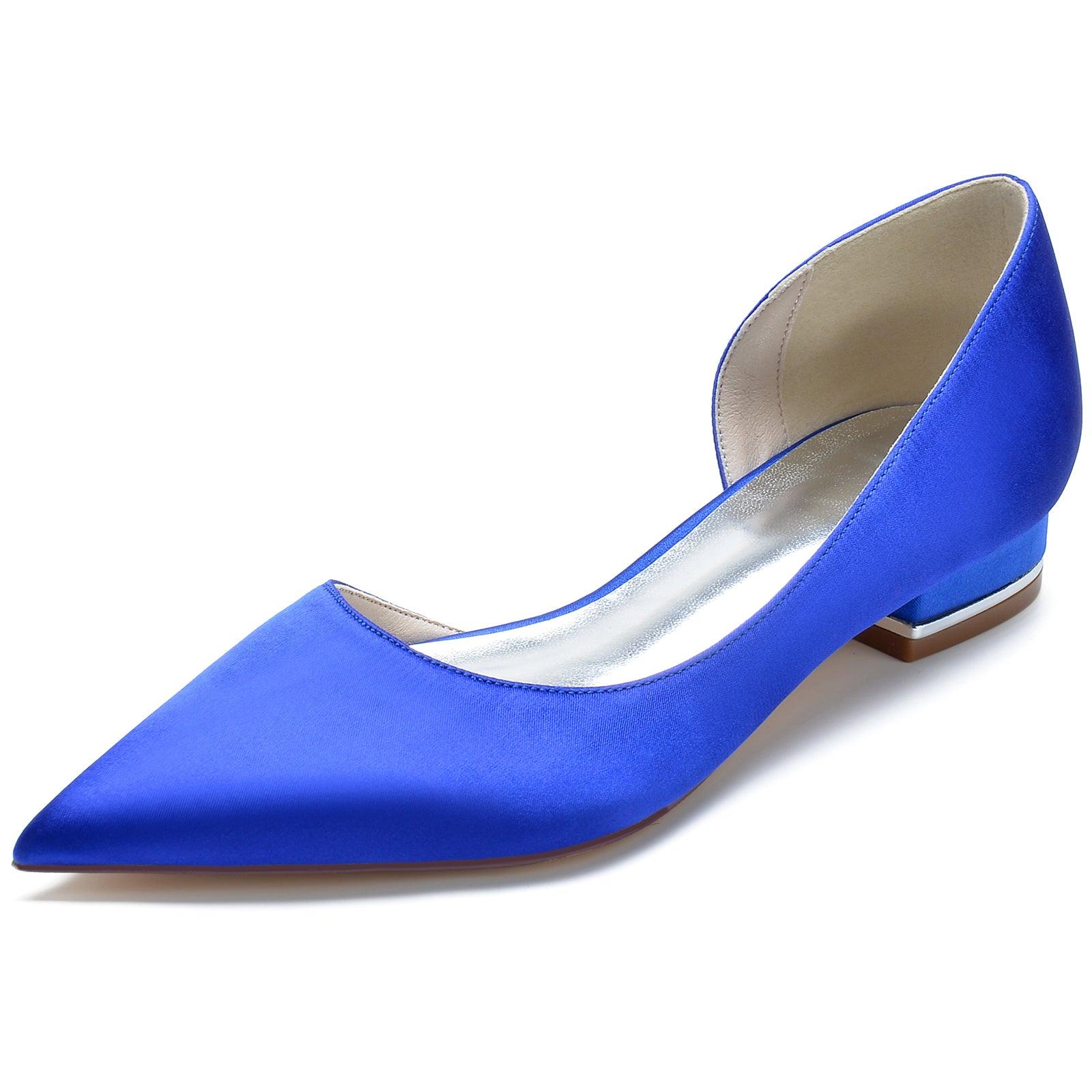 Flat Heel 2.5cm Silk-Like Shoes CK0267 - COCOMELODY