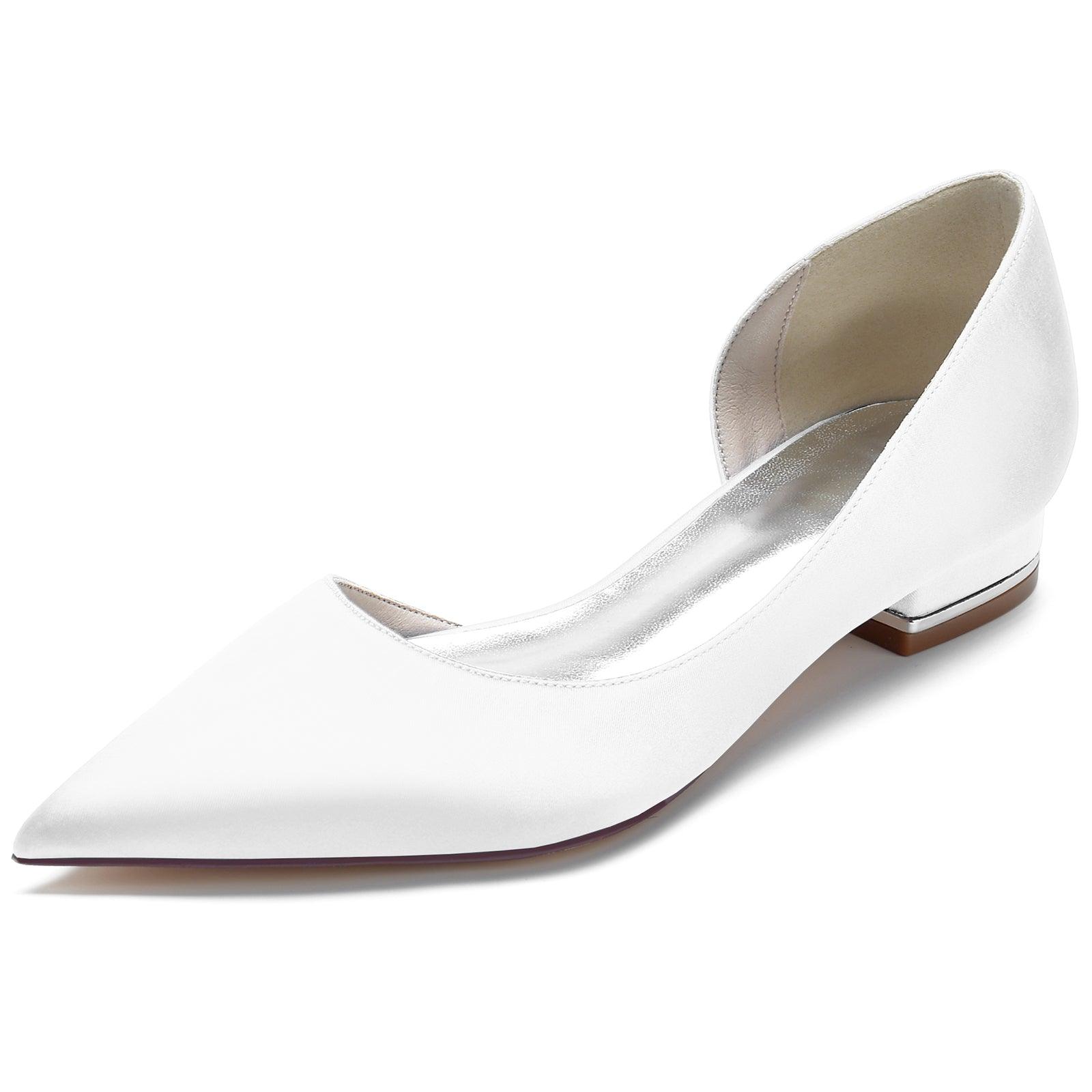 Flat Heel 2.5cm Silk-Like Shoes CK0267 - COCOMELODY